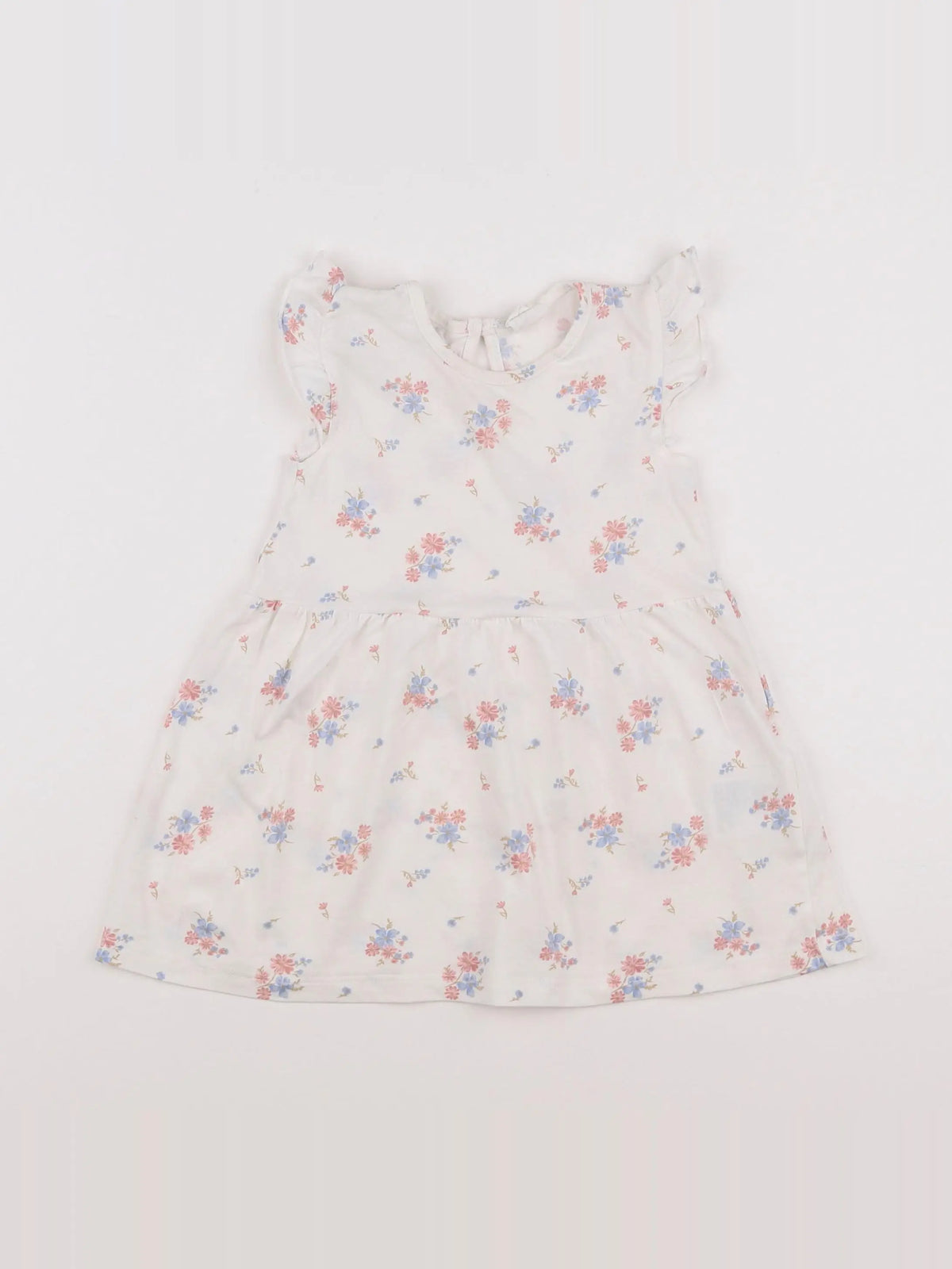 H&M - robe blanc - 9/12 mois
