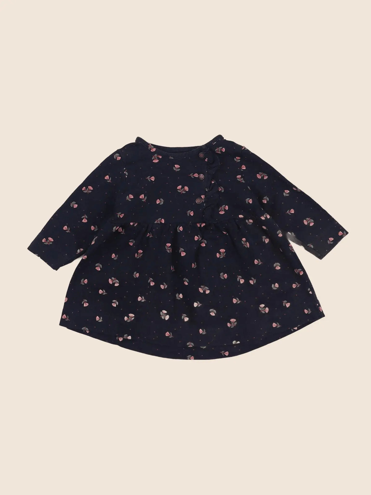 Vertbaudet - robe bleu - 6 mois