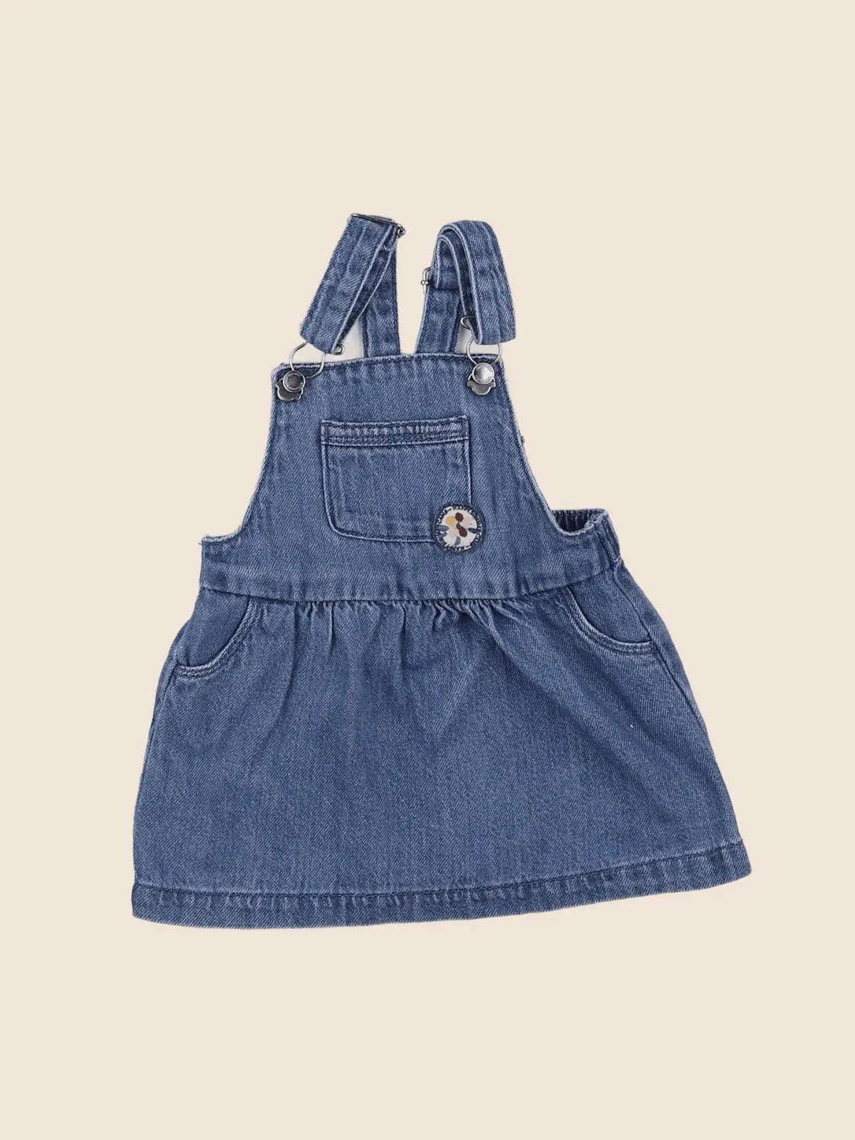 Vertbaudet - robe bleu - 9 mois