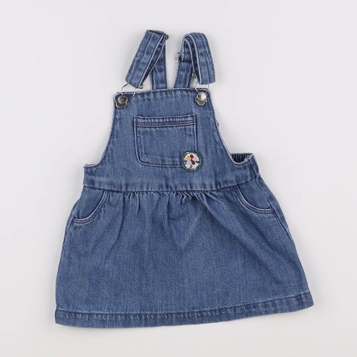 Vertbaudet - robe bleu - 9 mois
