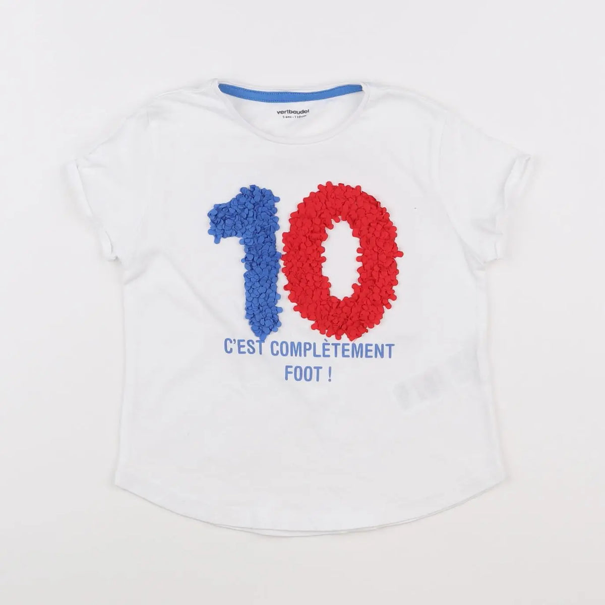 Vertbaudet - tee-shirt multicolore - 5 ans