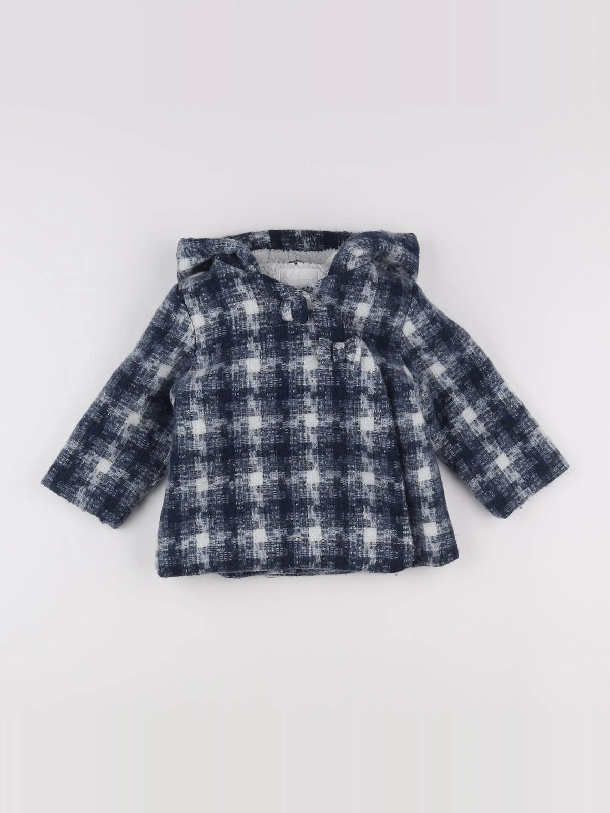 Vertbaudet - manteau bleu - 18 mois