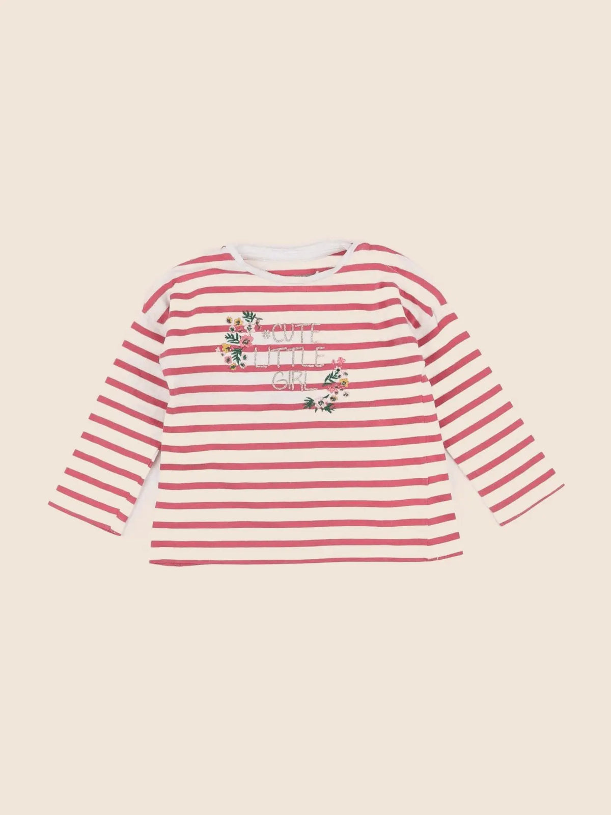 Vertbaudet - tee-shirt rose - 12 mois