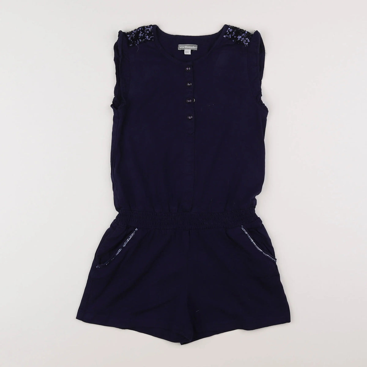 Vertbaudet - robe bleu - 8 ans