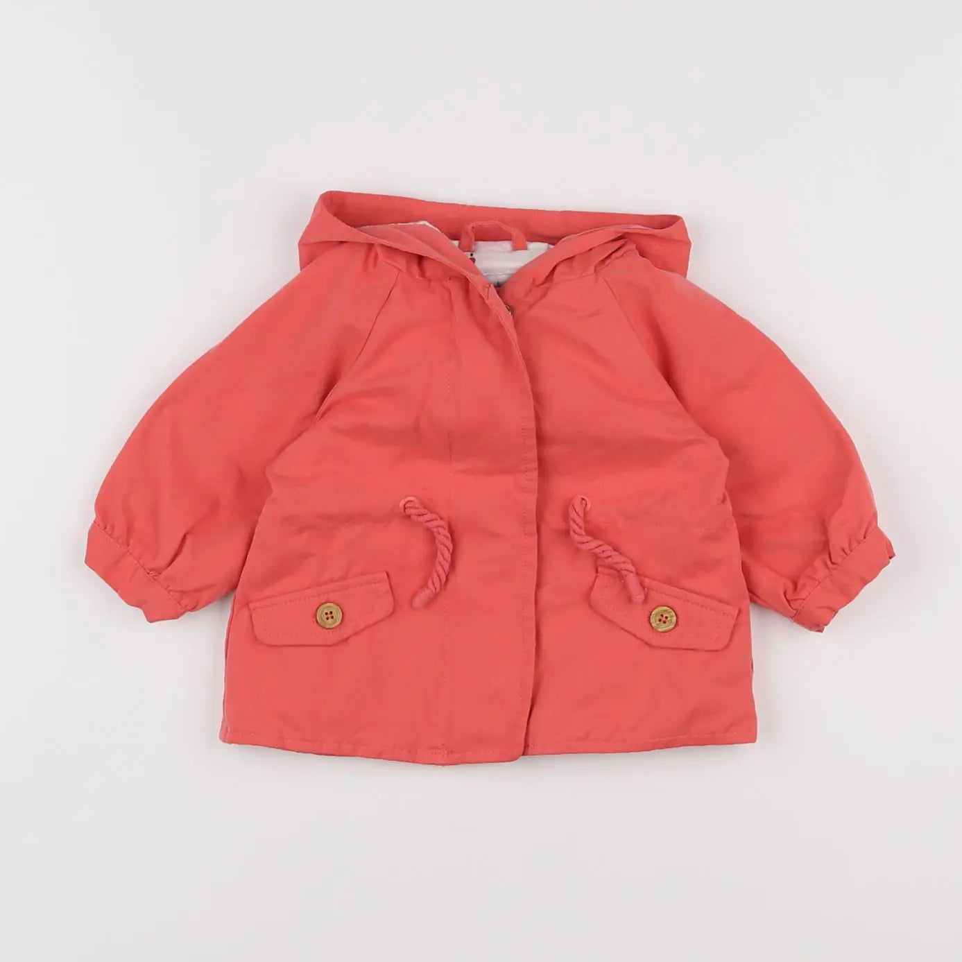 Vertbaudet - coupe-vent rose - 6 mois