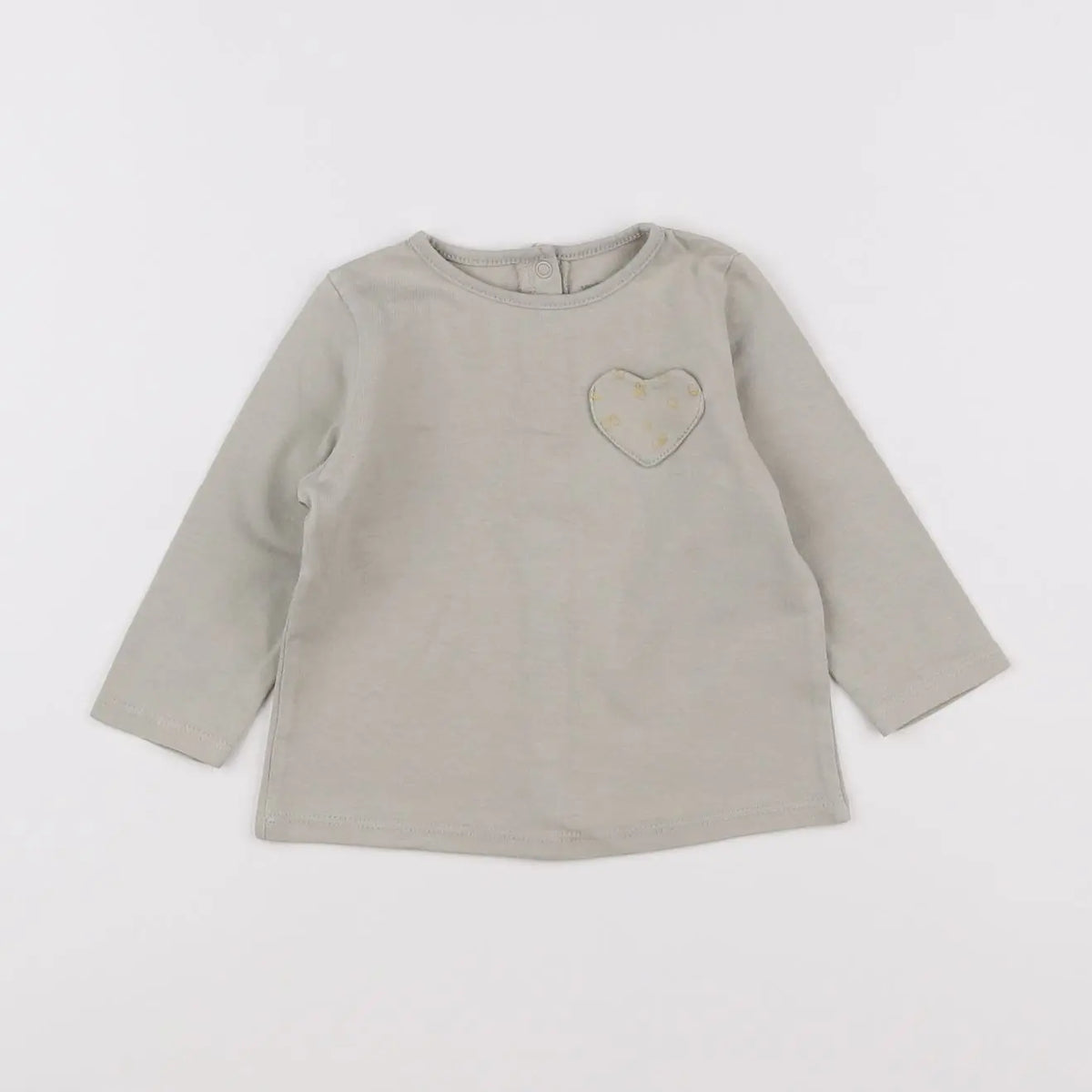 Vertbaudet - tee-shirt vert - 6 mois