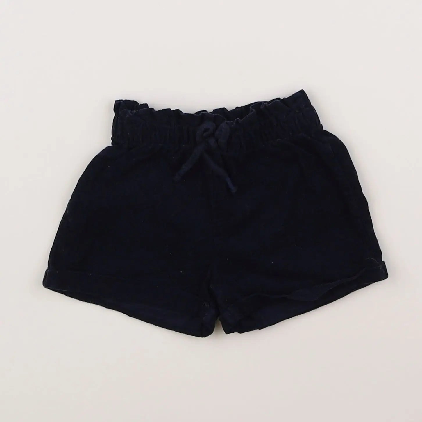Vertbaudet - short bleu - 9 mois