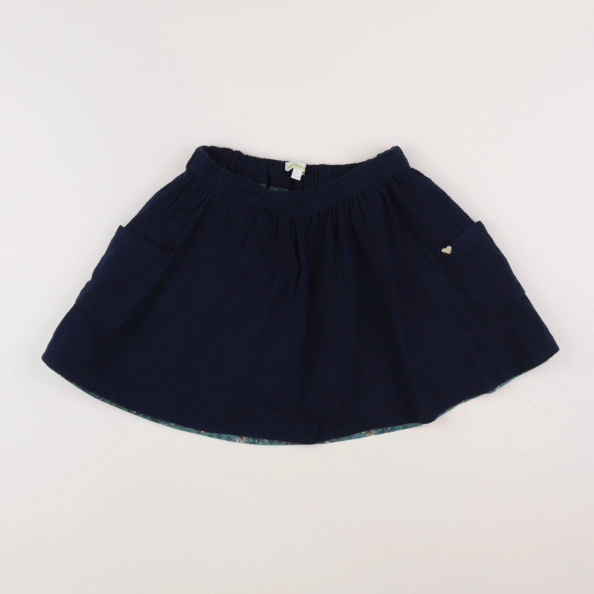 Vertbaudet - jupe bleu - 10 ans