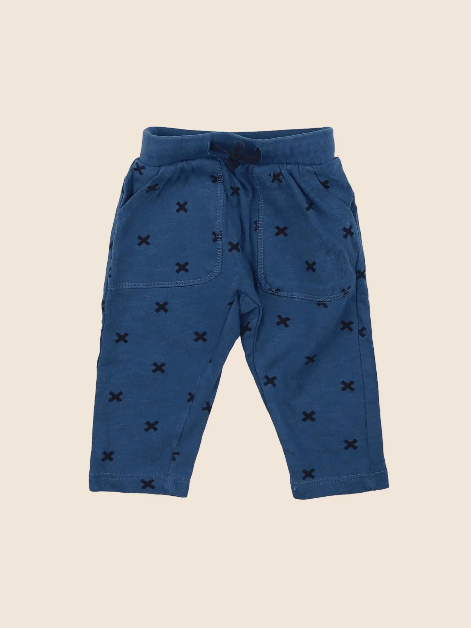Vertbaudet - jogging bleu - 3 mois