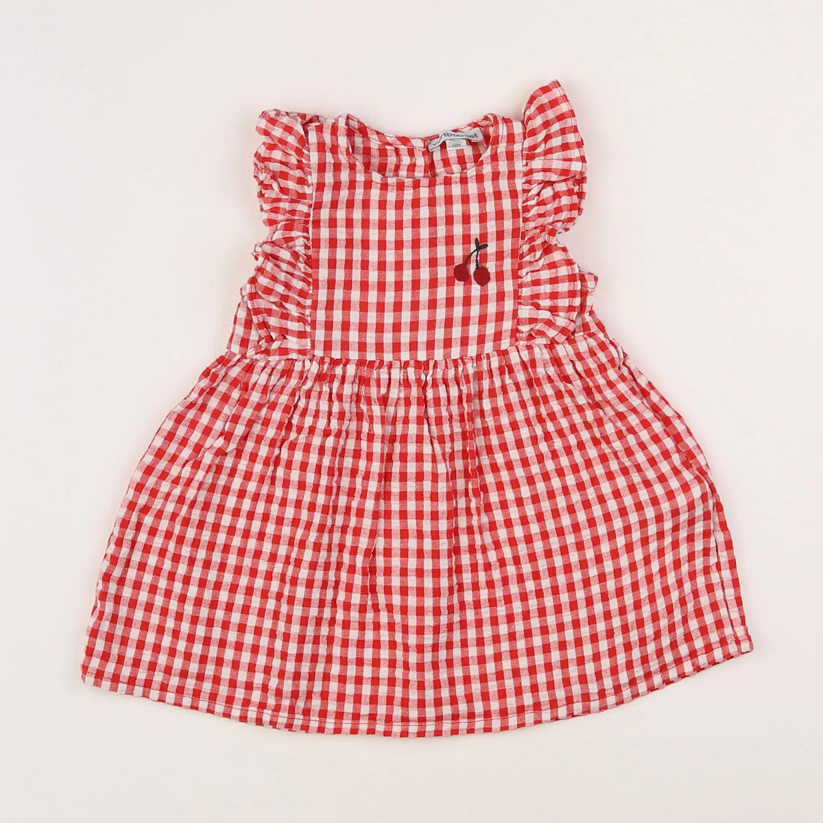 Vertbaudet - robe rose - 12 mois
