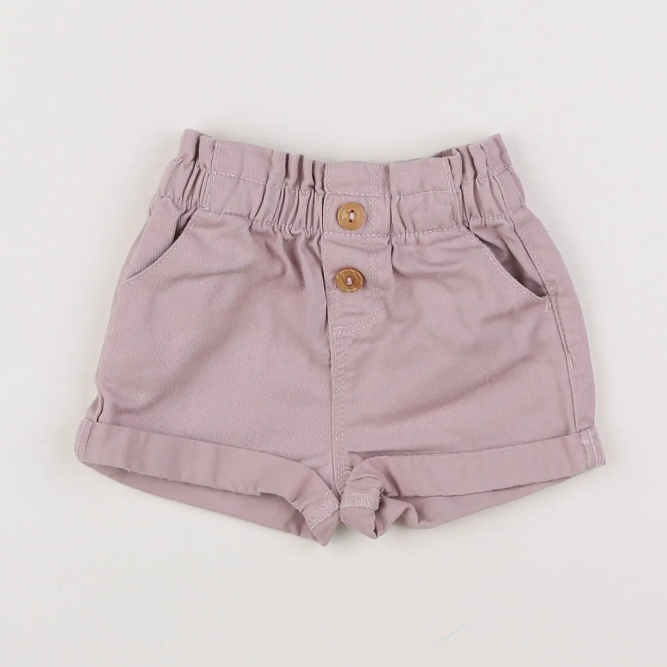 Vertbaudet - short rose - 9 mois