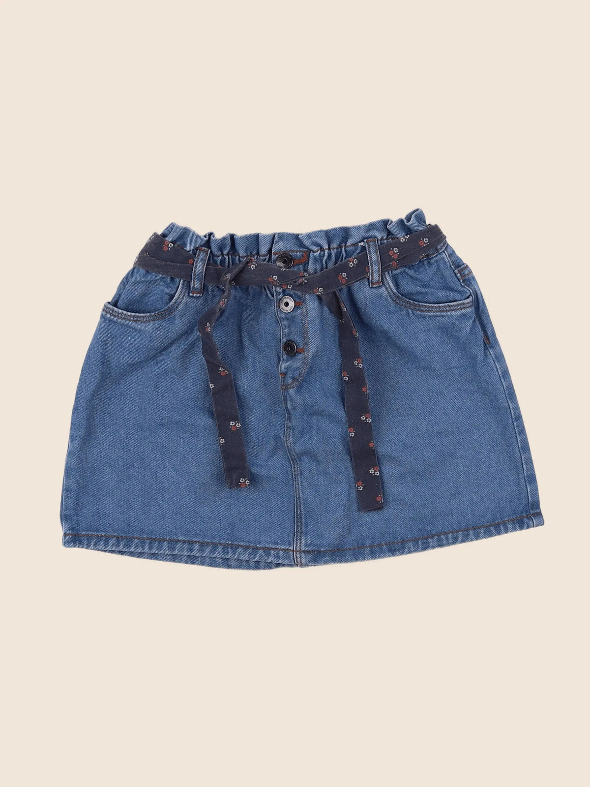 Vertbaudet - jupe bleu - 9 ans