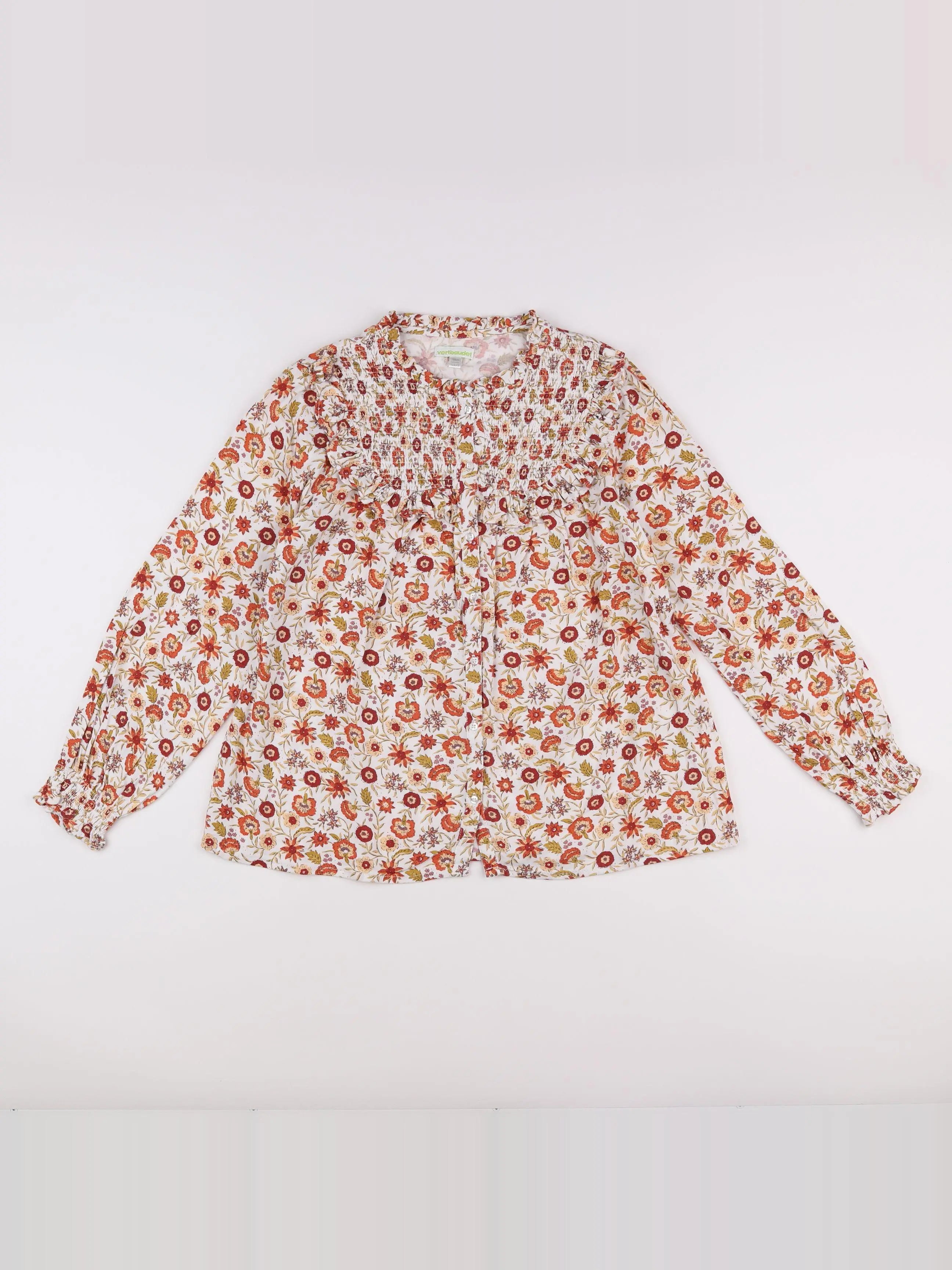 Vertbaudet - blouse multicolore - 14 ans