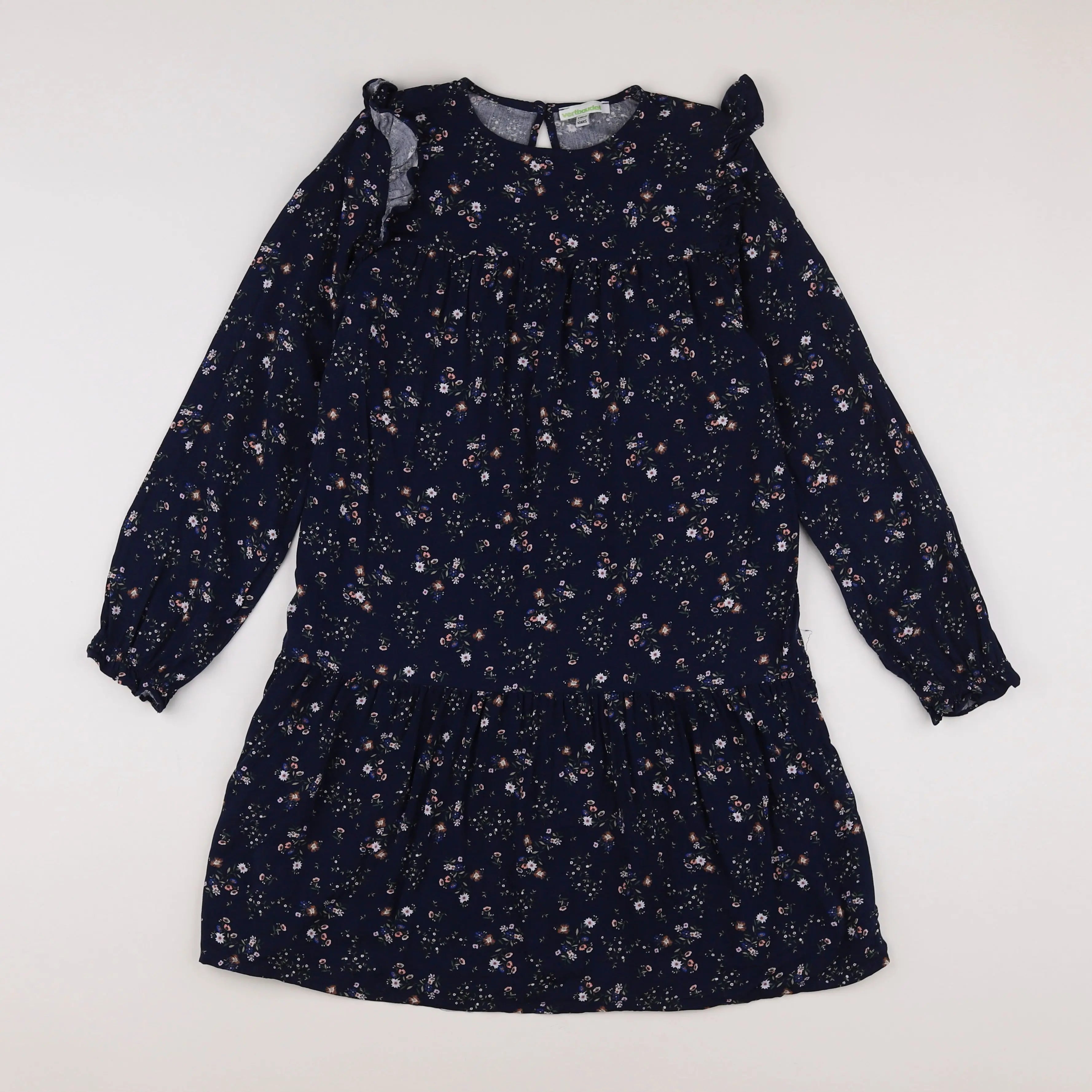 Vertbaudet - robe bleu - 10 ans