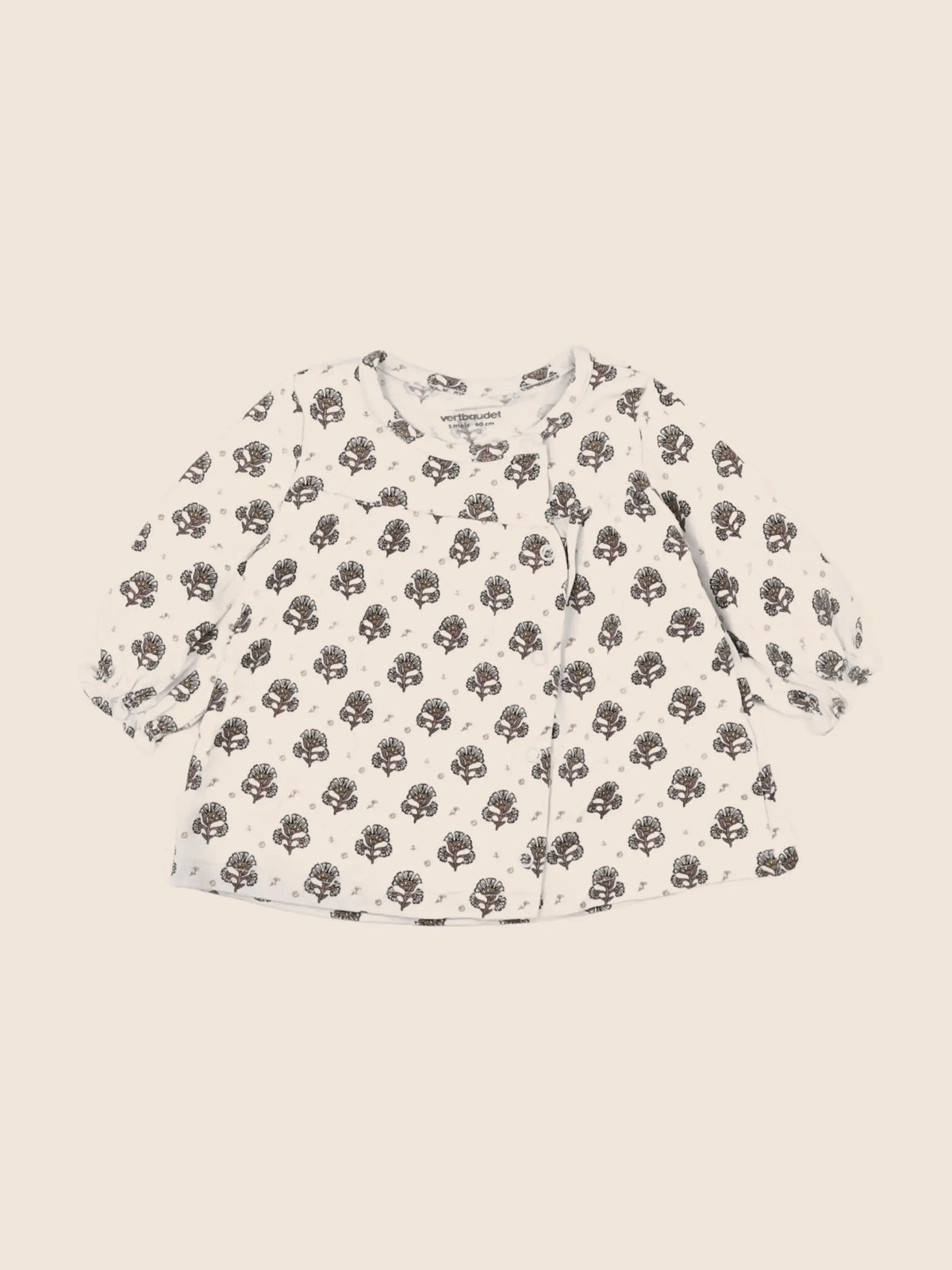 Vertbaudet - tee-shirt multicolore - 3 mois