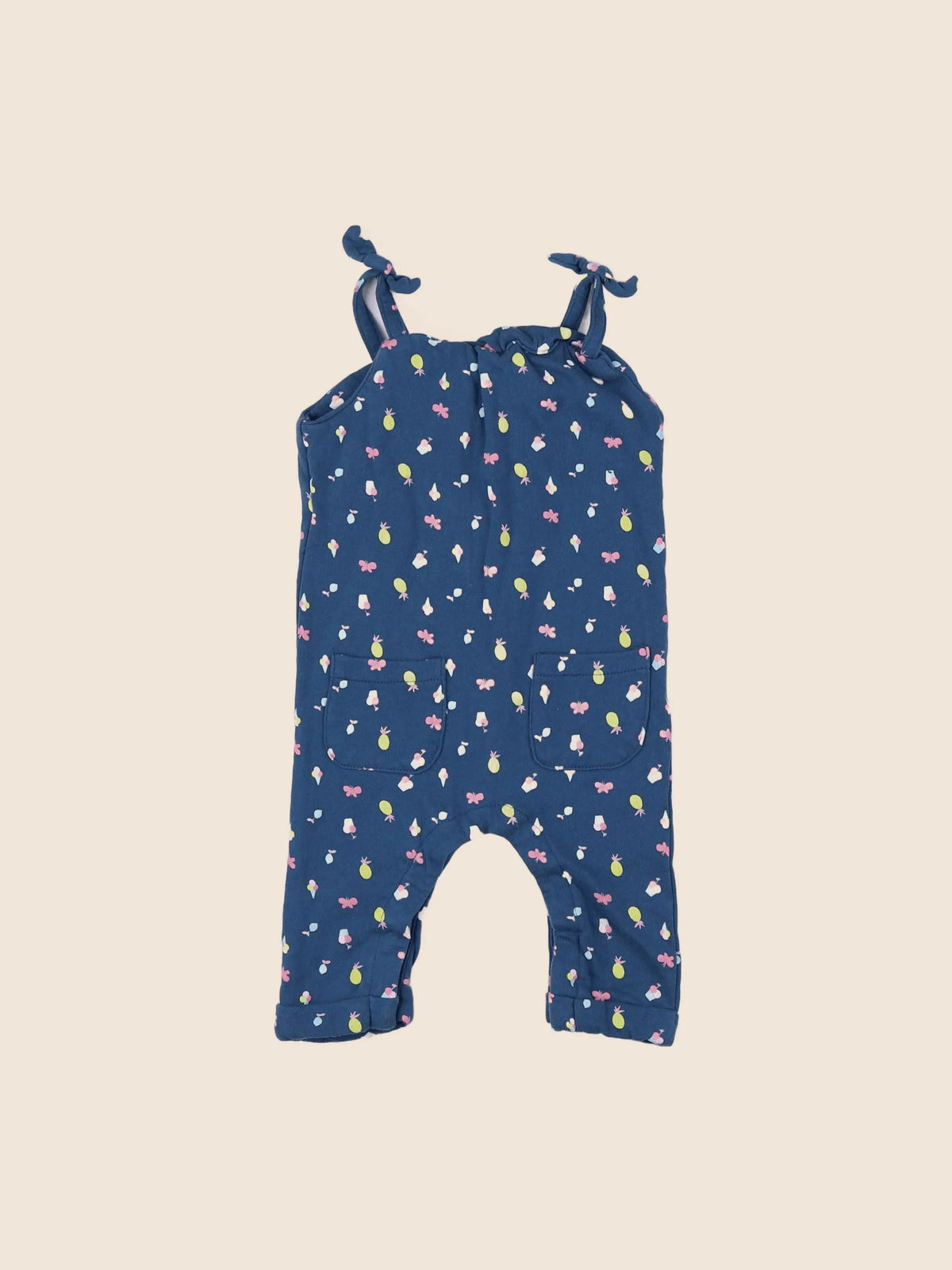 Vertbaudet - combinaison multicolore - 6 mois