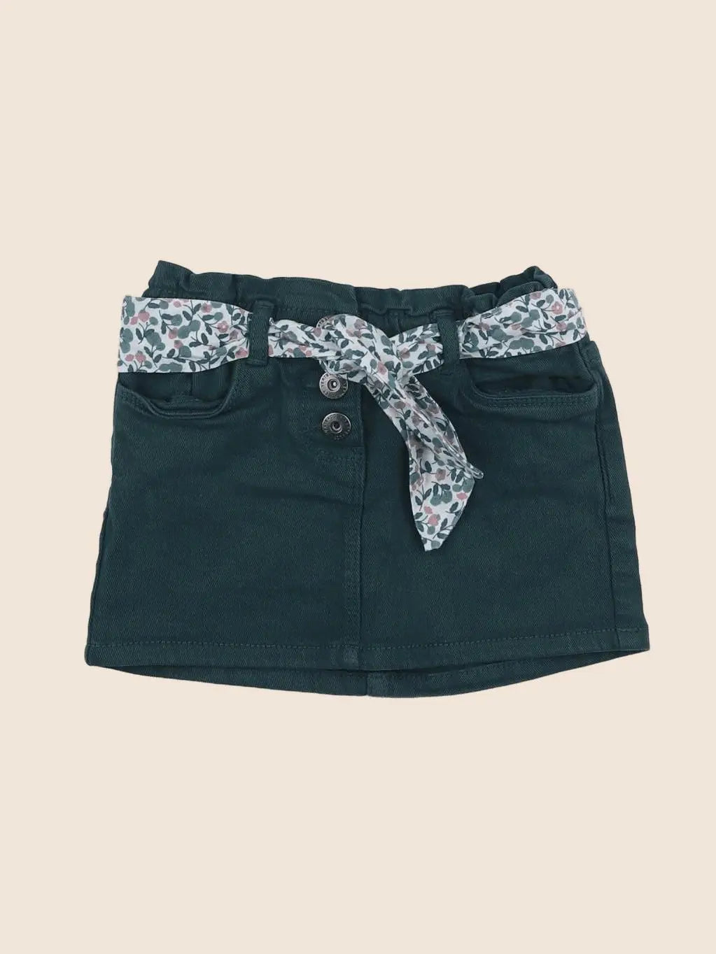 Vertbaudet - jupe vert - 2 ans
