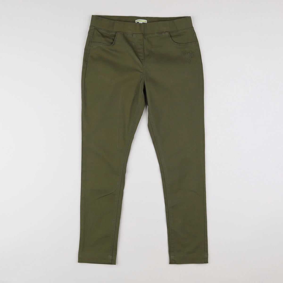 Vertbaudet - jegging vert - 12 ans