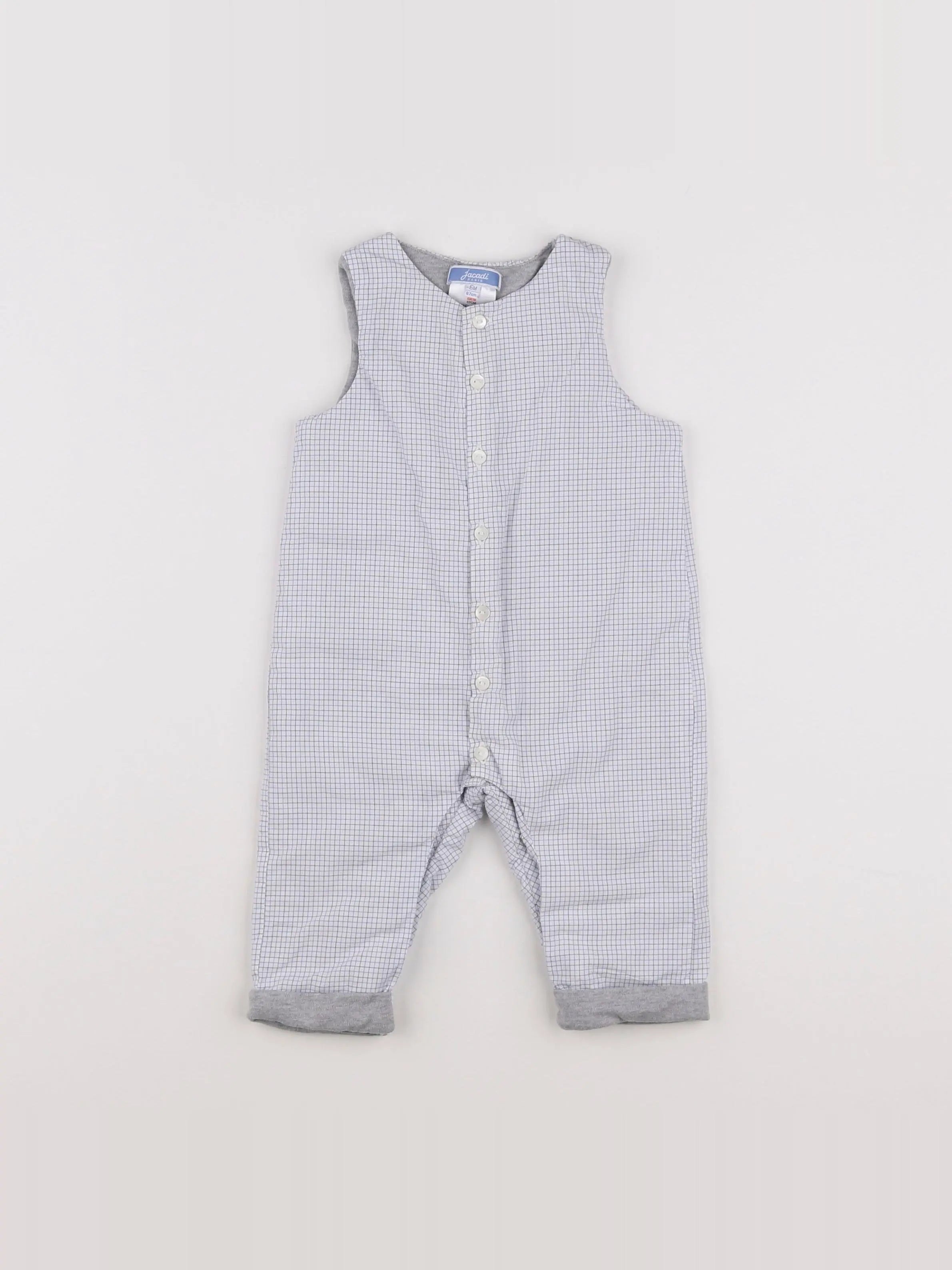 Jacadi - combinaison gris - 6 mois