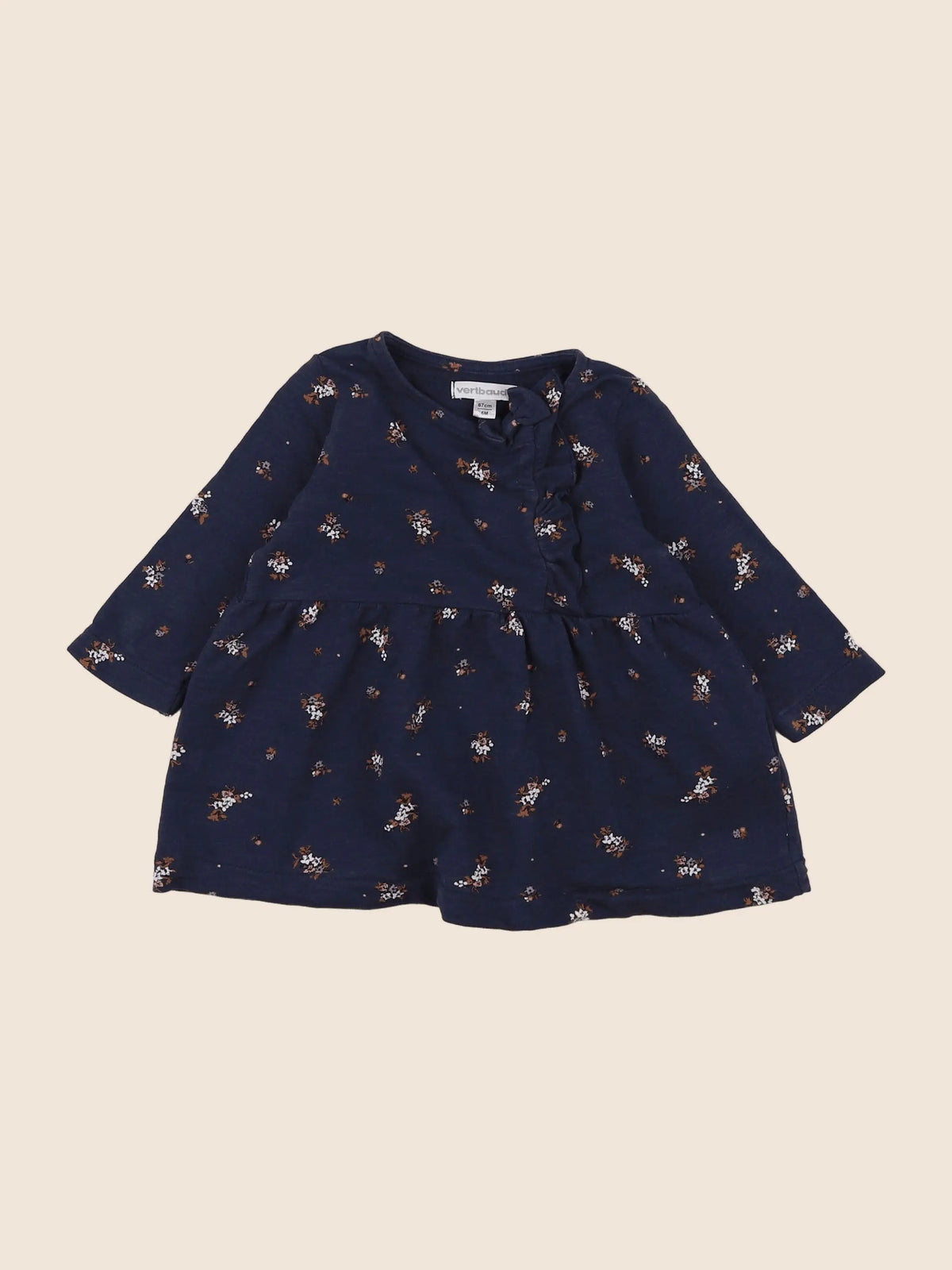 Vertbaudet - robe bleu - 6 mois