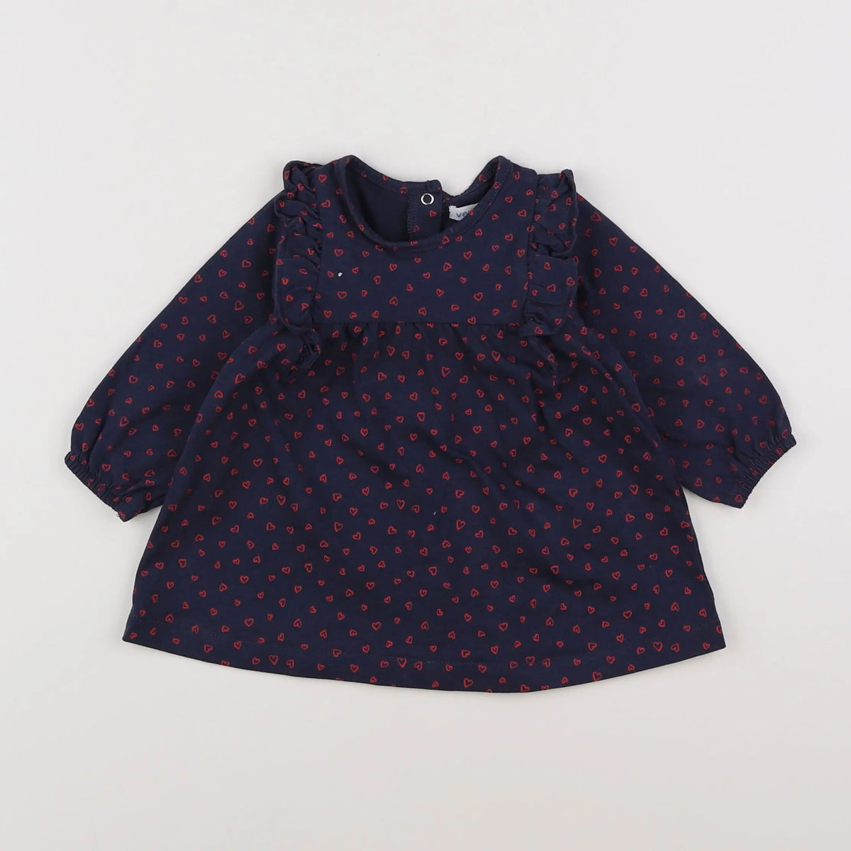 Vertbaudet - robe bleu - 6 mois
