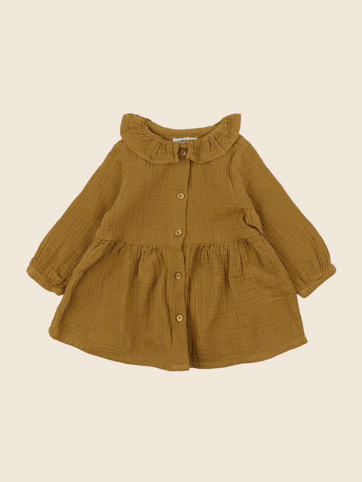 Vertbaudet - robe jaune - 6 mois