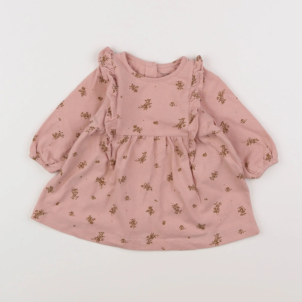 Vertbaudet - robe rose - 6 mois
