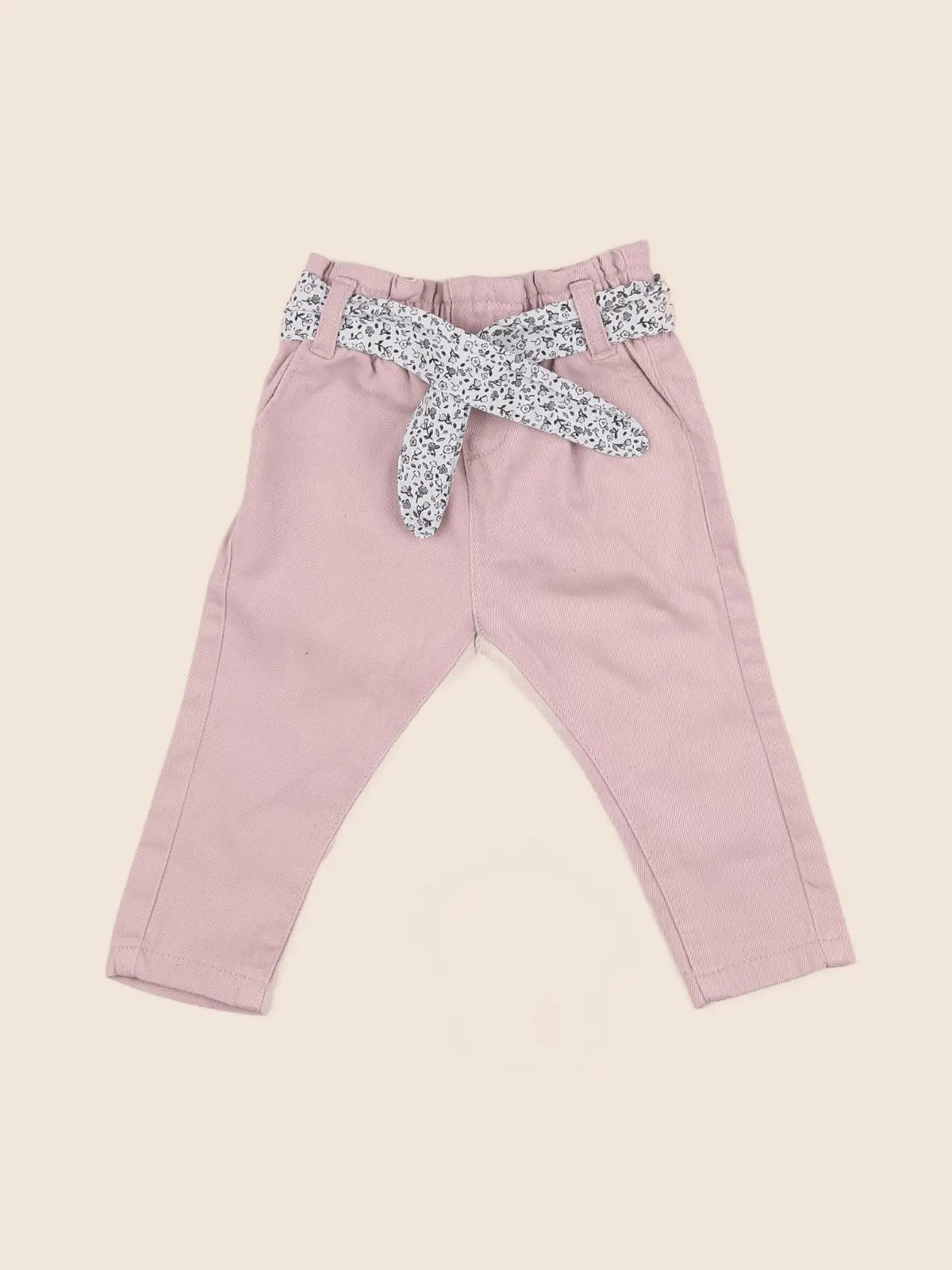 Vertbaudet - jean rose - 6 mois