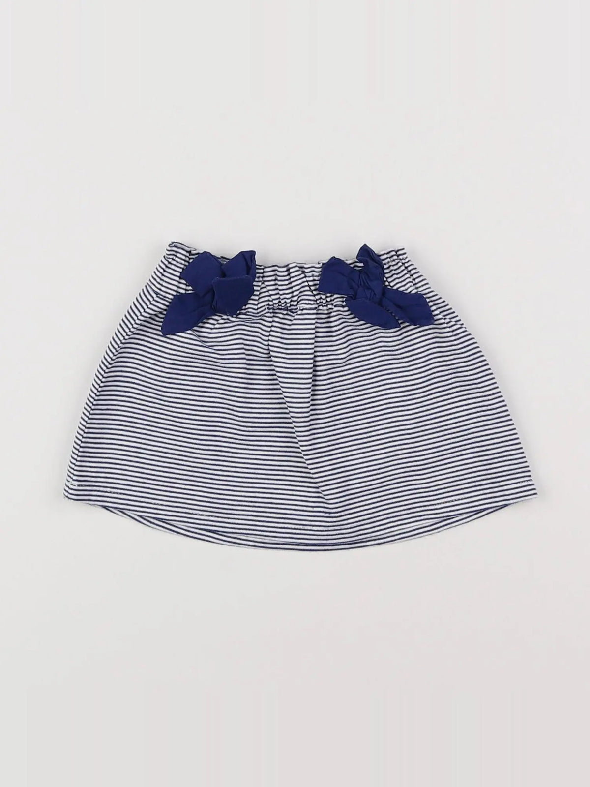 Vertbaudet - jupe blanc, bleu - 3 mois