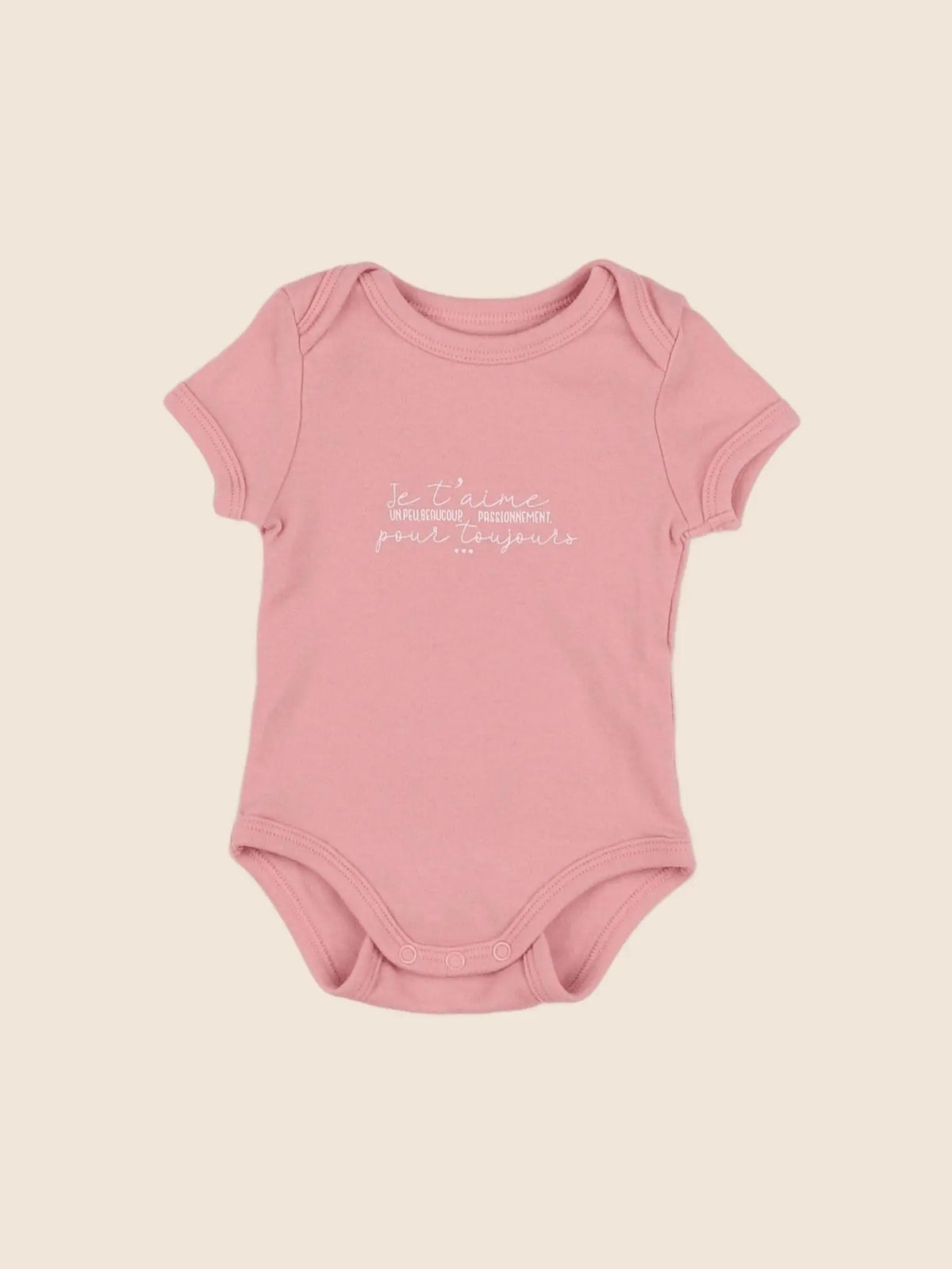 Vertbaudet - body rose - 3 mois