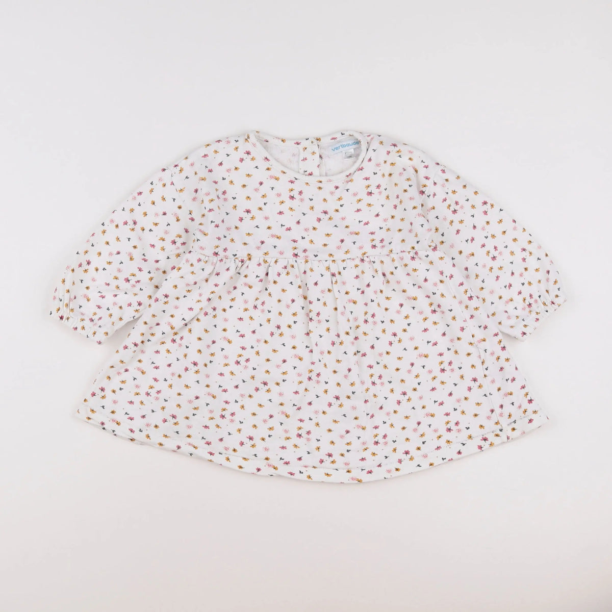 Vertbaudet - robe multicolore - 18 mois