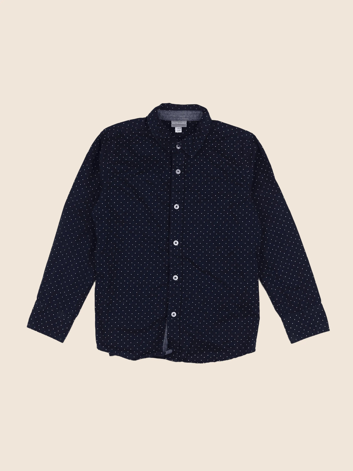 Vertbaudet - chemise bleu - 8 ans