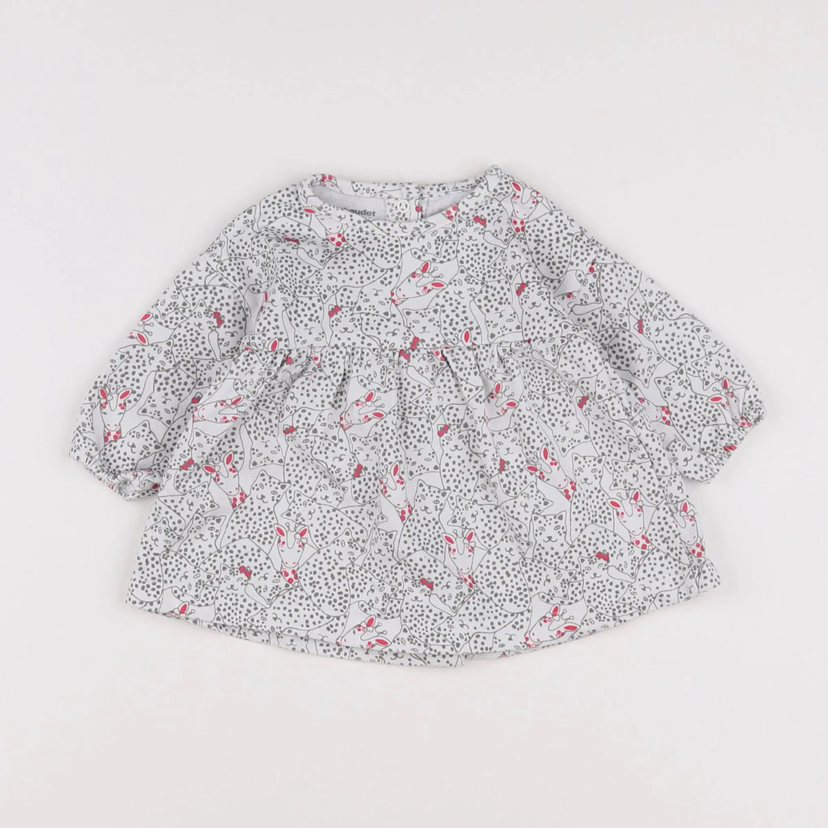 Vertbaudet - robe blanc - 3 mois