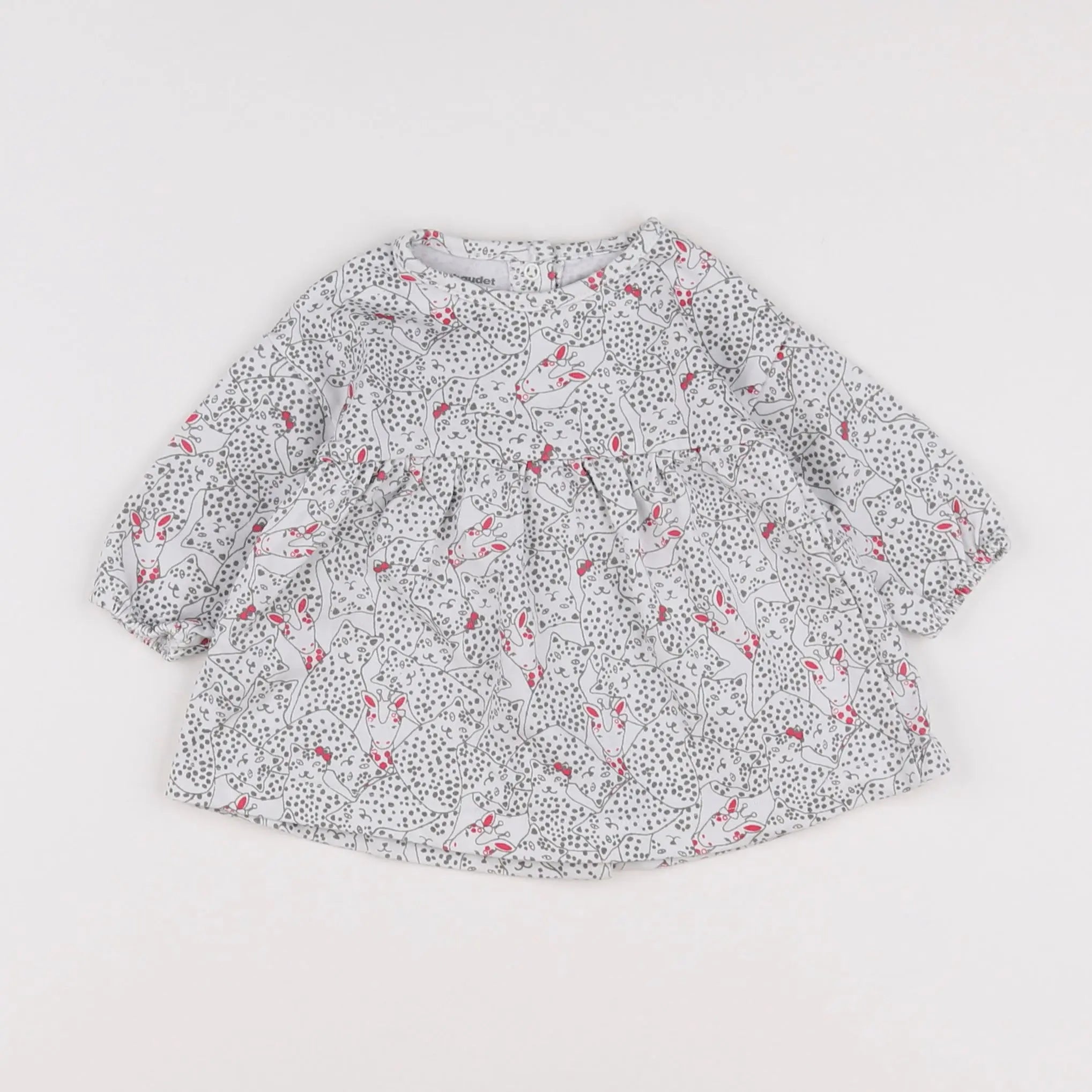 Vertbaudet - robe blanc - 3 mois