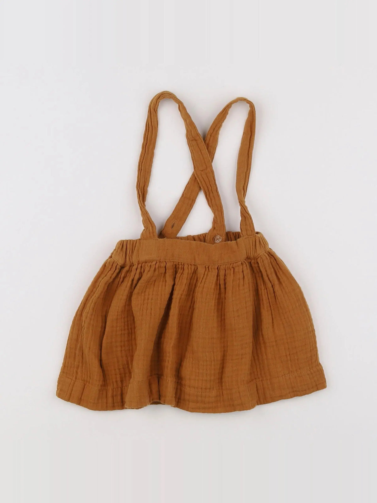 Vertbaudet - jupe marron - 18 mois