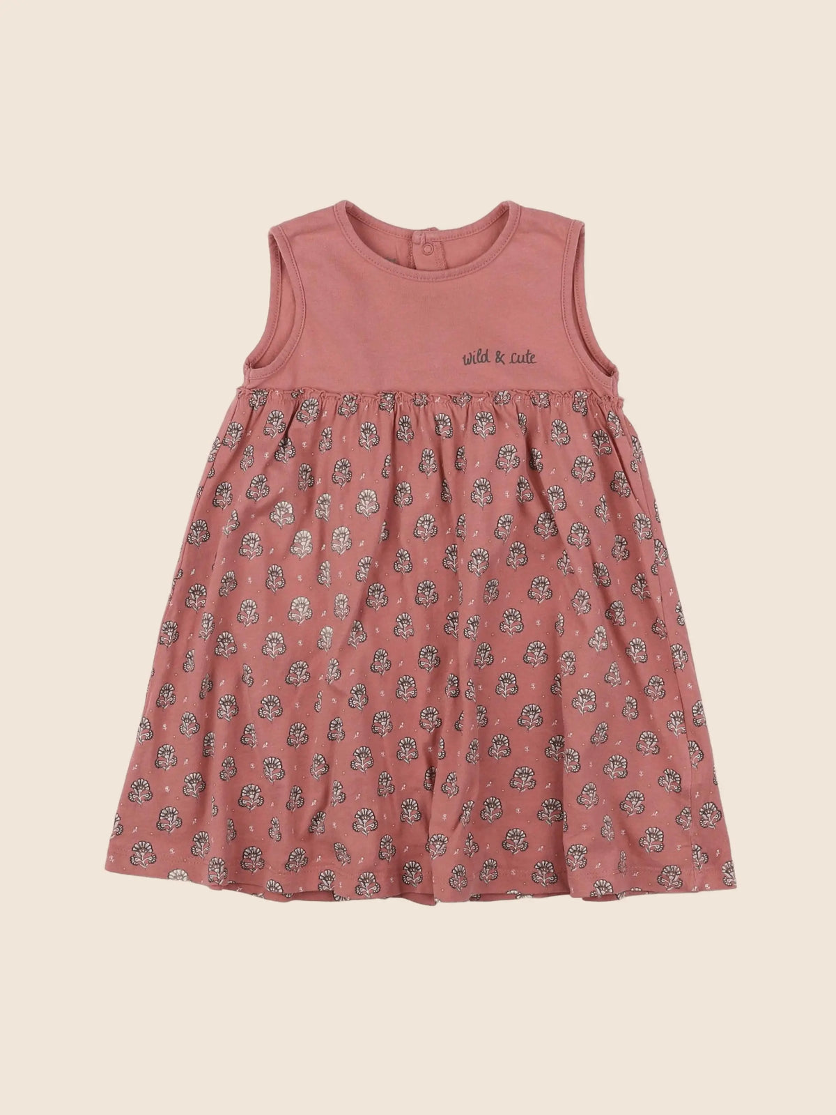Vertbaudet - robe rose - 18 mois