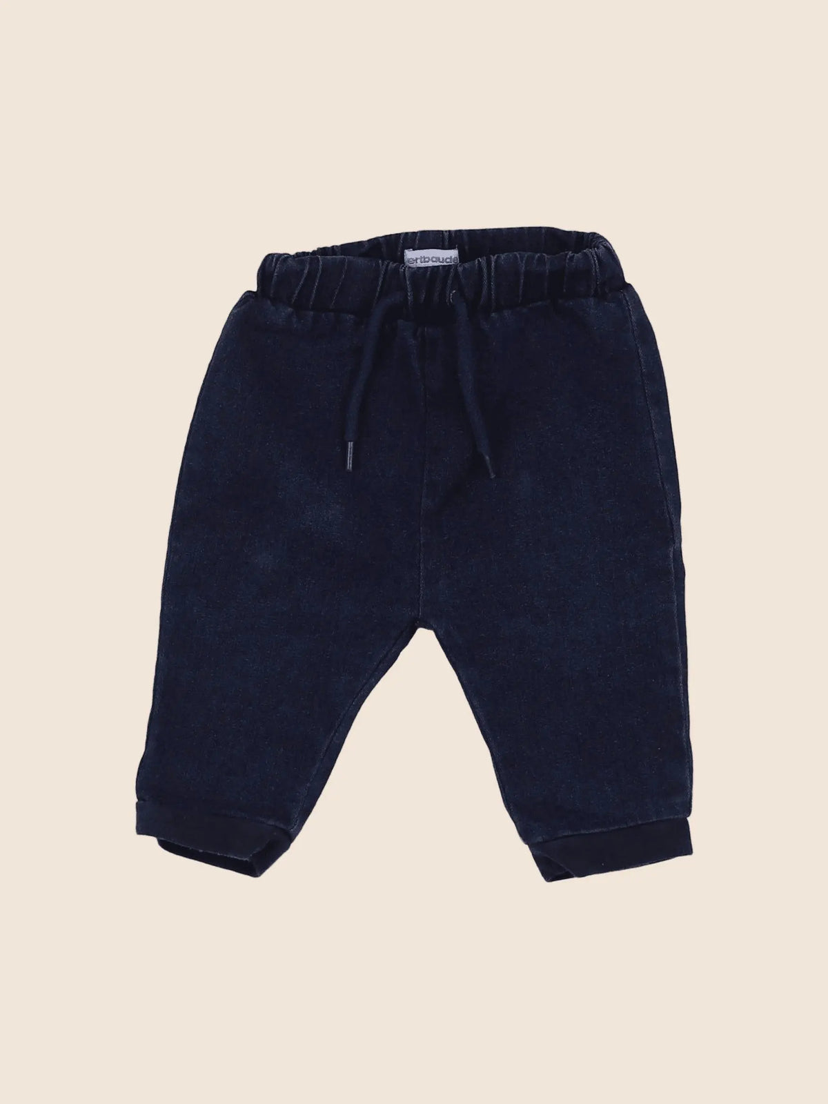 Vertbaudet - pantalon bleu - 6 mois