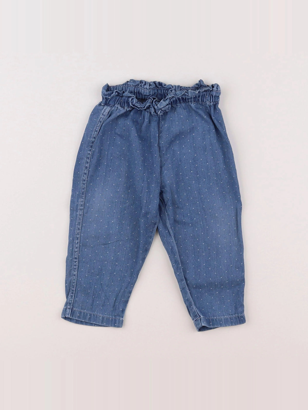 Sauthon - gigoteuse blanc, bleu - 0 mois