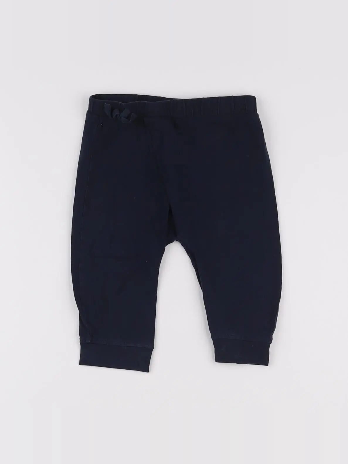 Vertbaudet - sarouel bleu - 12 mois