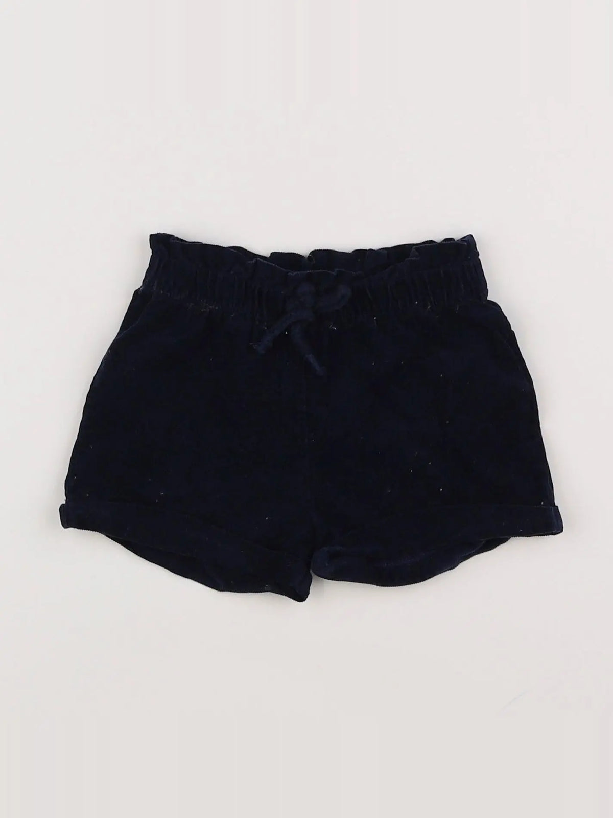 Vertbaudet - short bleu - 9 mois
