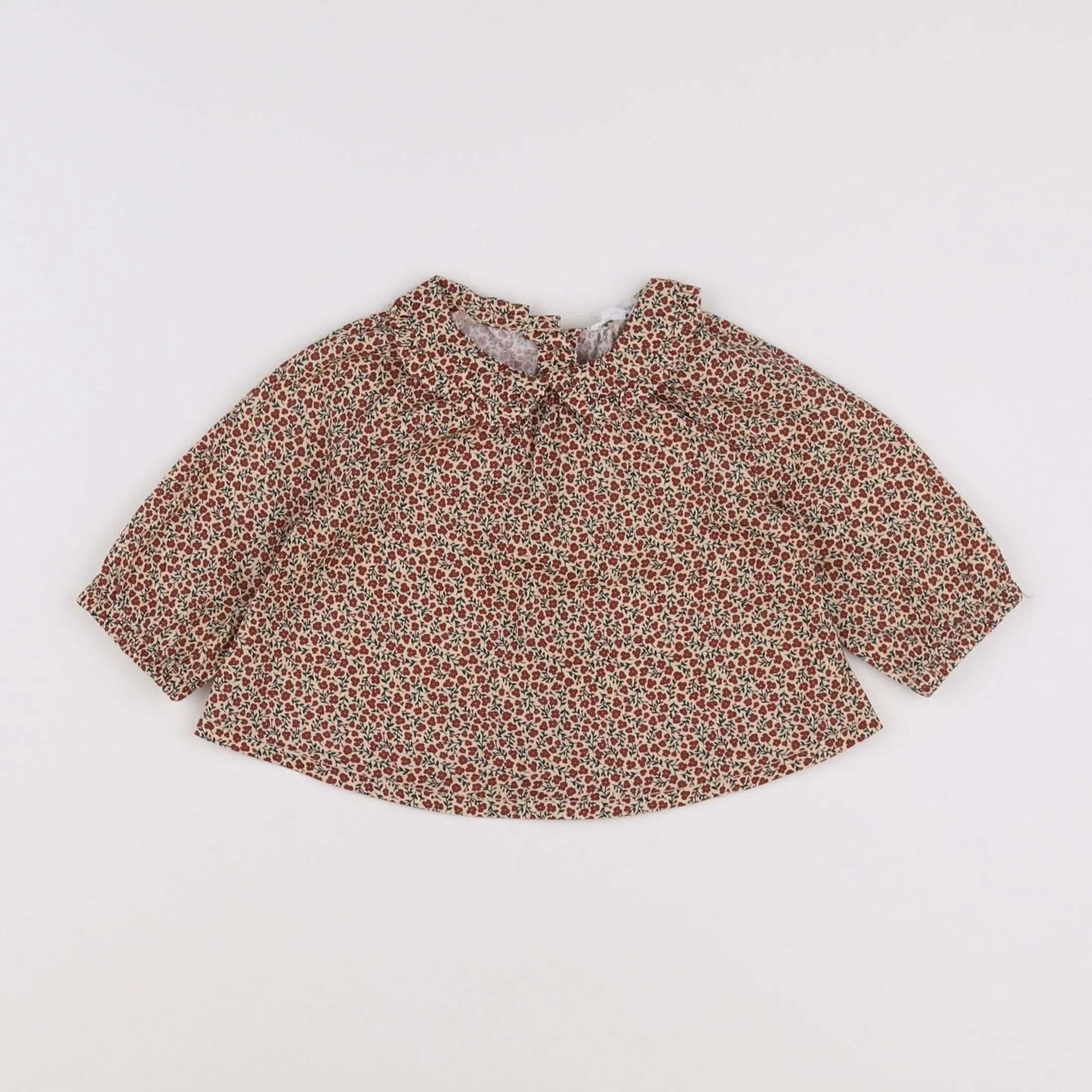 Vertbaudet - blouse beige - 3 mois