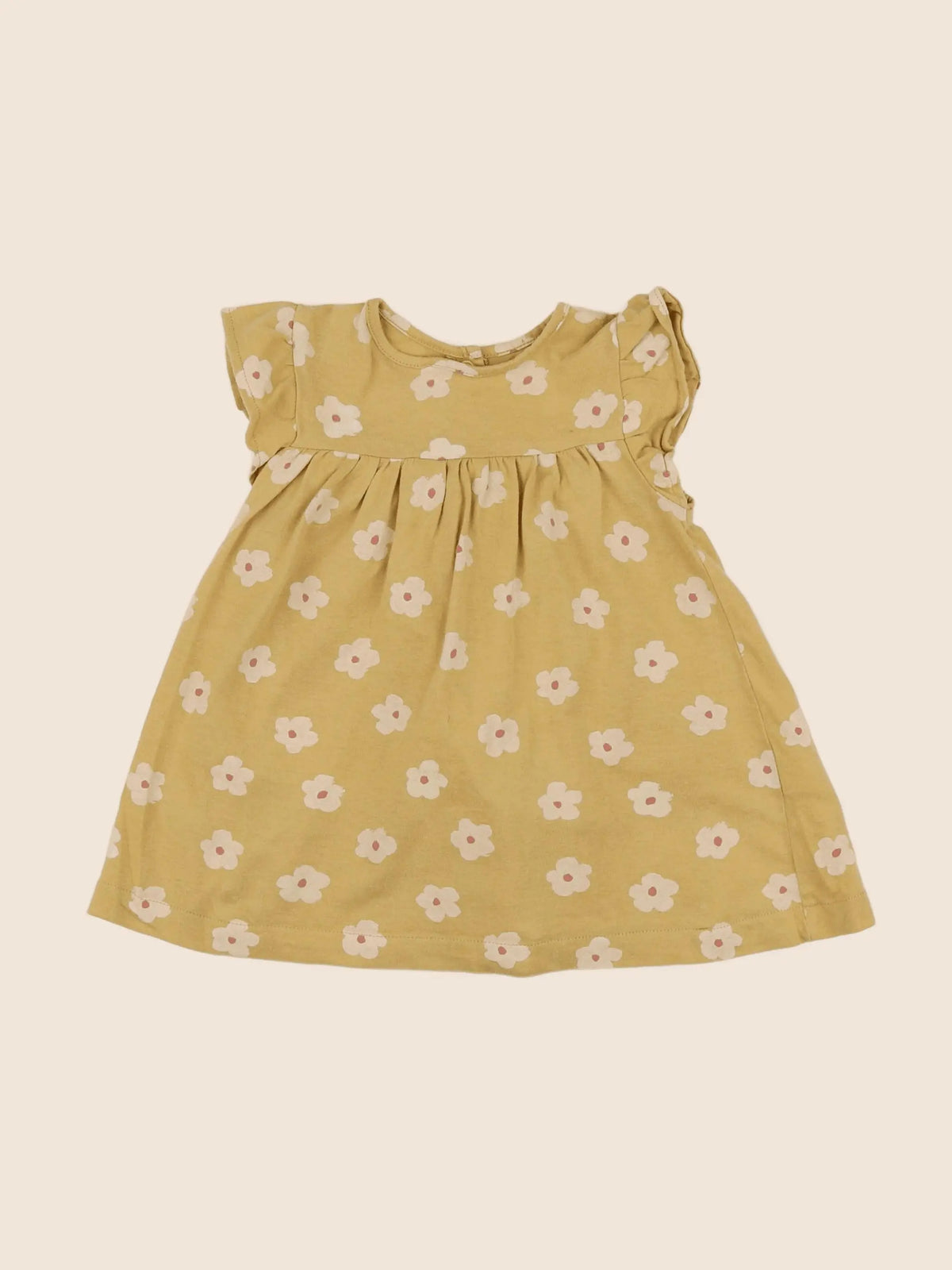 Vertbaudet - robe jaune - 9 mois