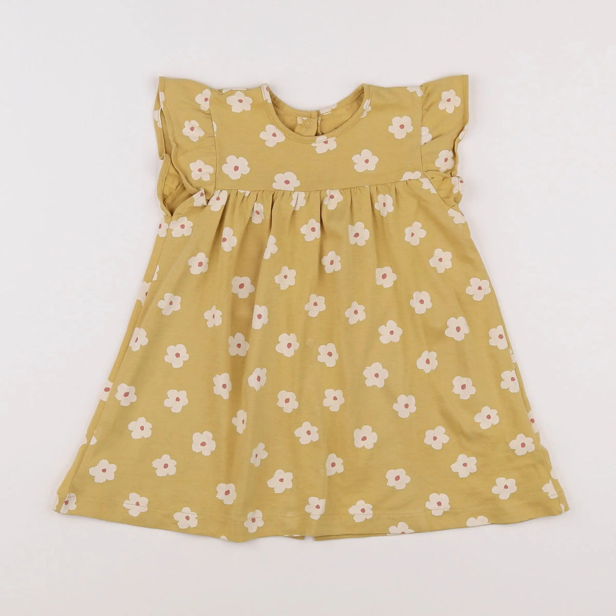 Vertbaudet - robe jaune - 18 mois