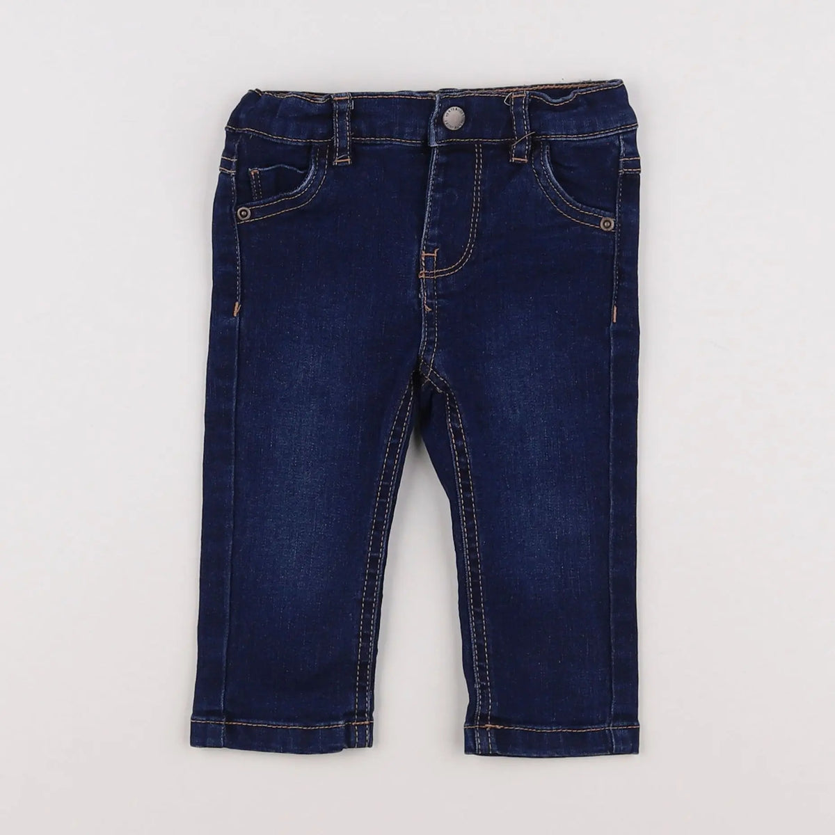 Vertbaudet - jean bleu - 9 mois
