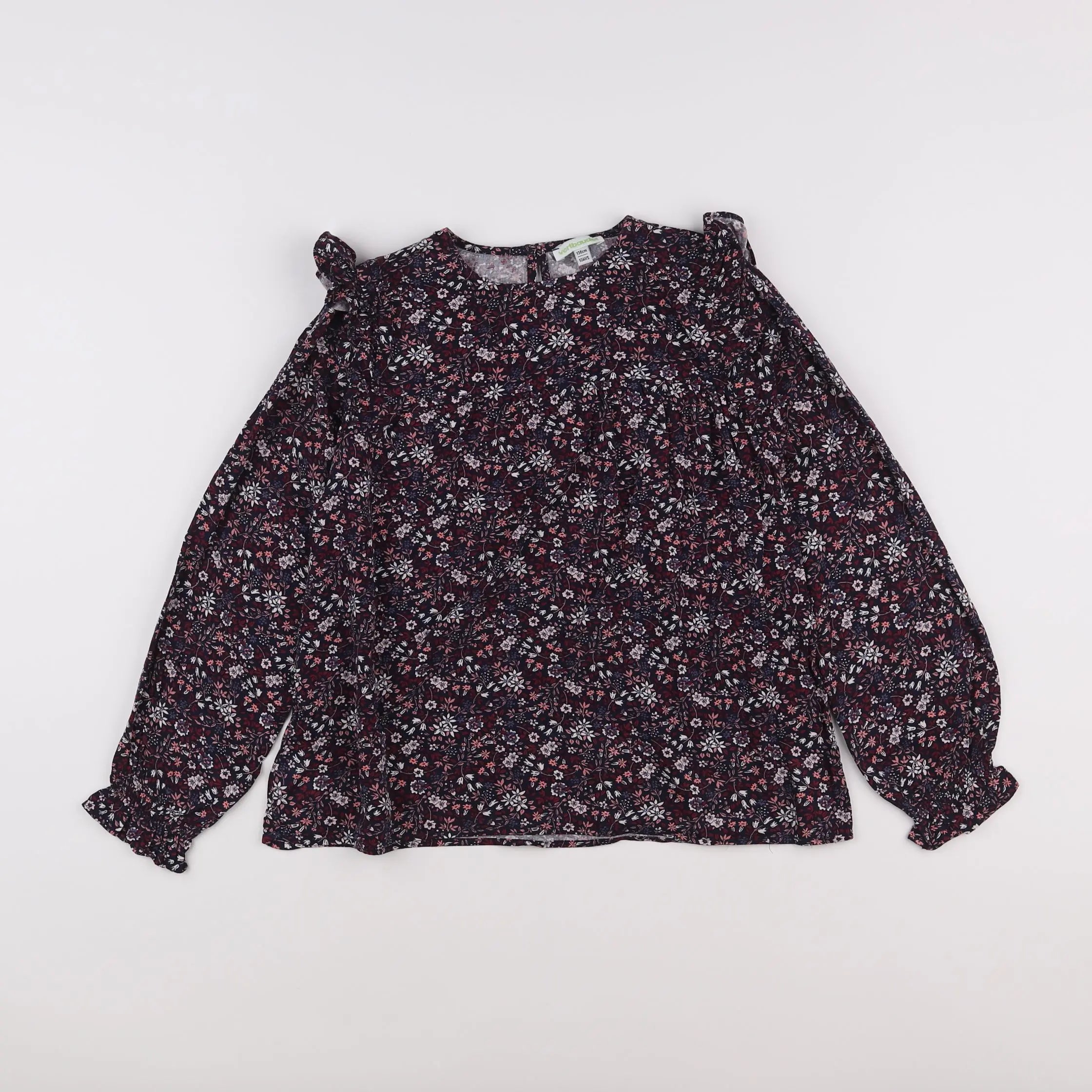Vertbaudet - blouse multicolore - 10 ans