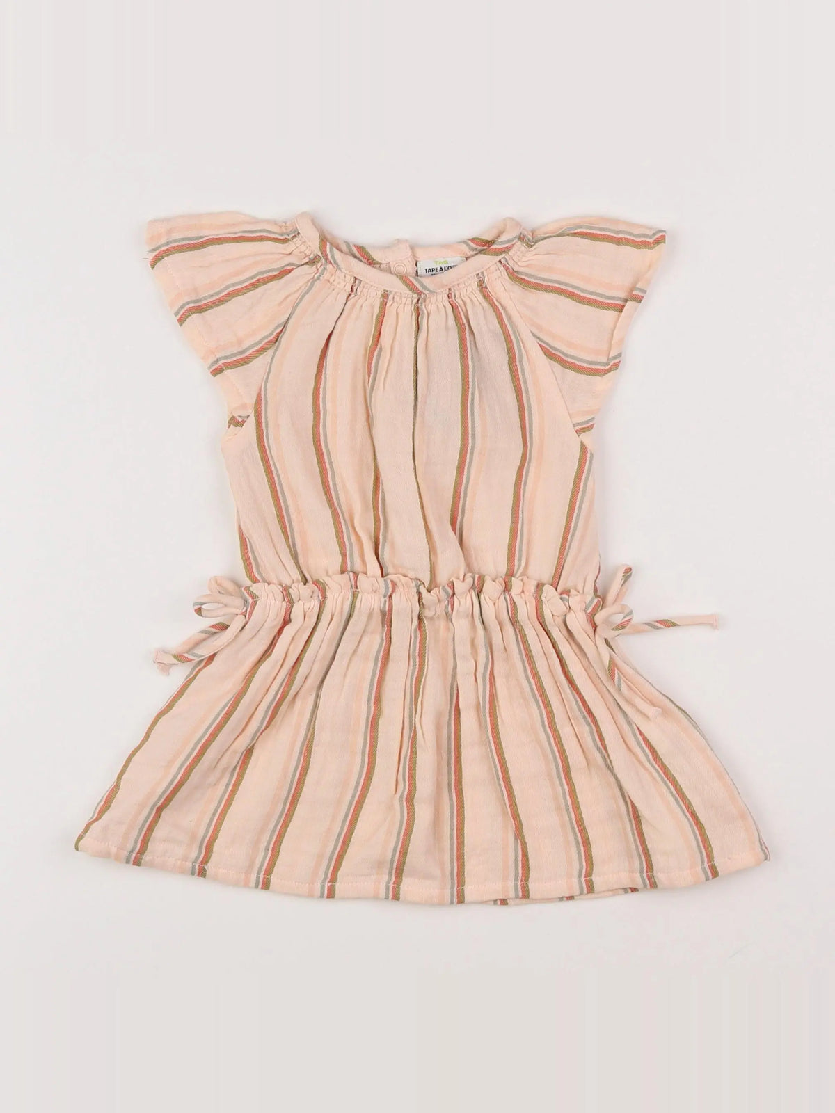 Tape à l'oeil - robe beige - 12 mois