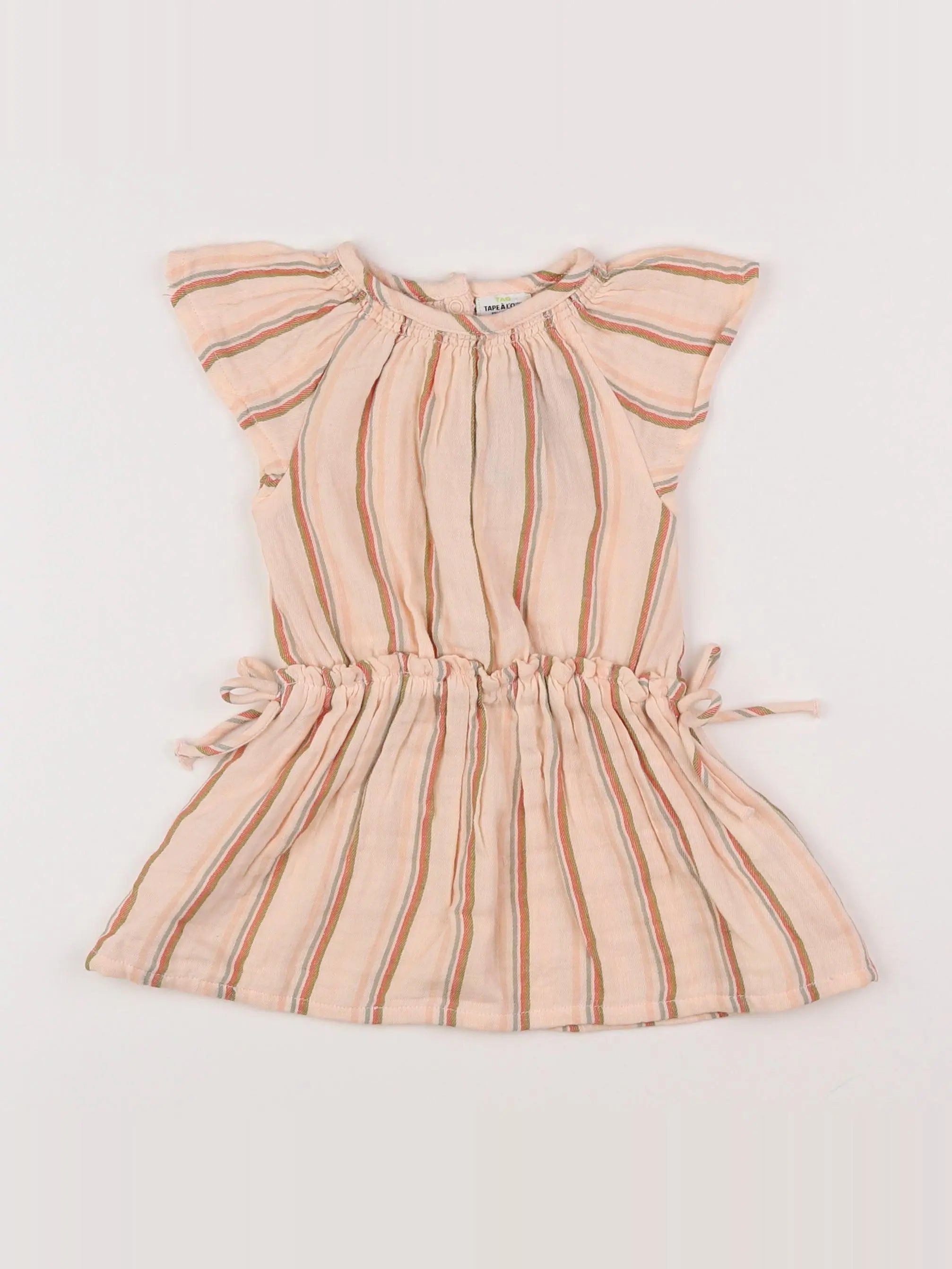 Tape à l'oeil - robe beige - 12 mois