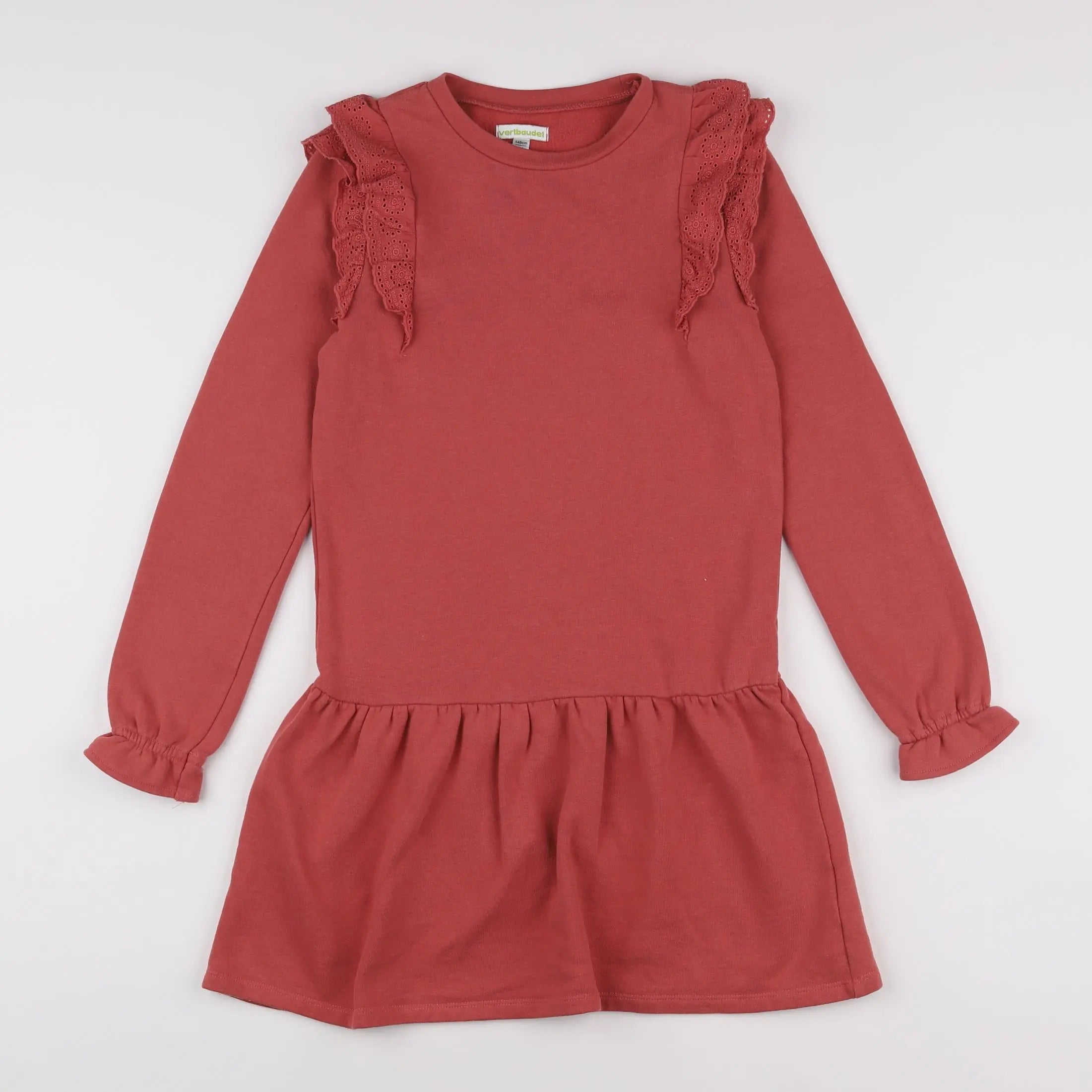 Vertbaudet - robe rose - 10 ans