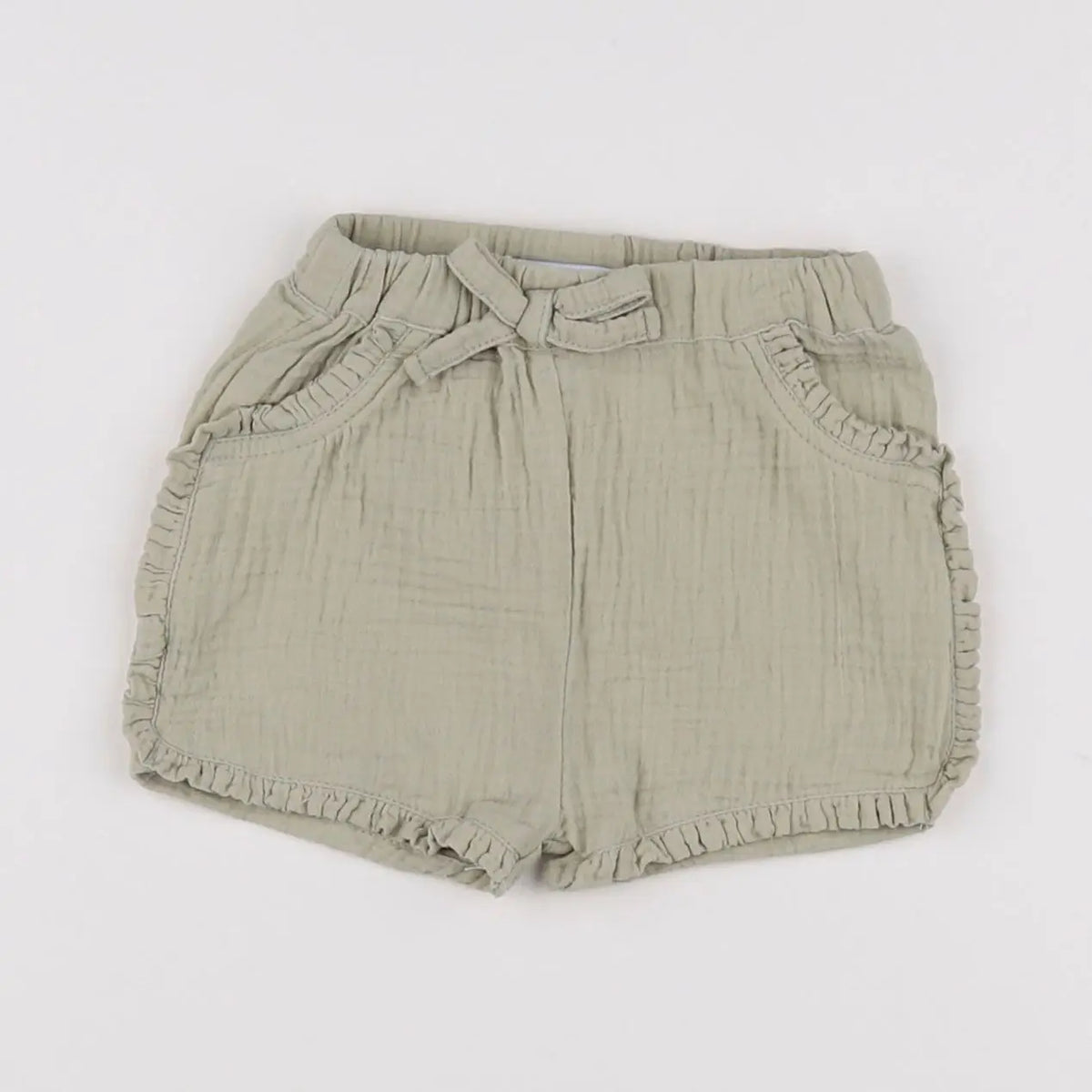 Vertbaudet - short vert - 3 mois