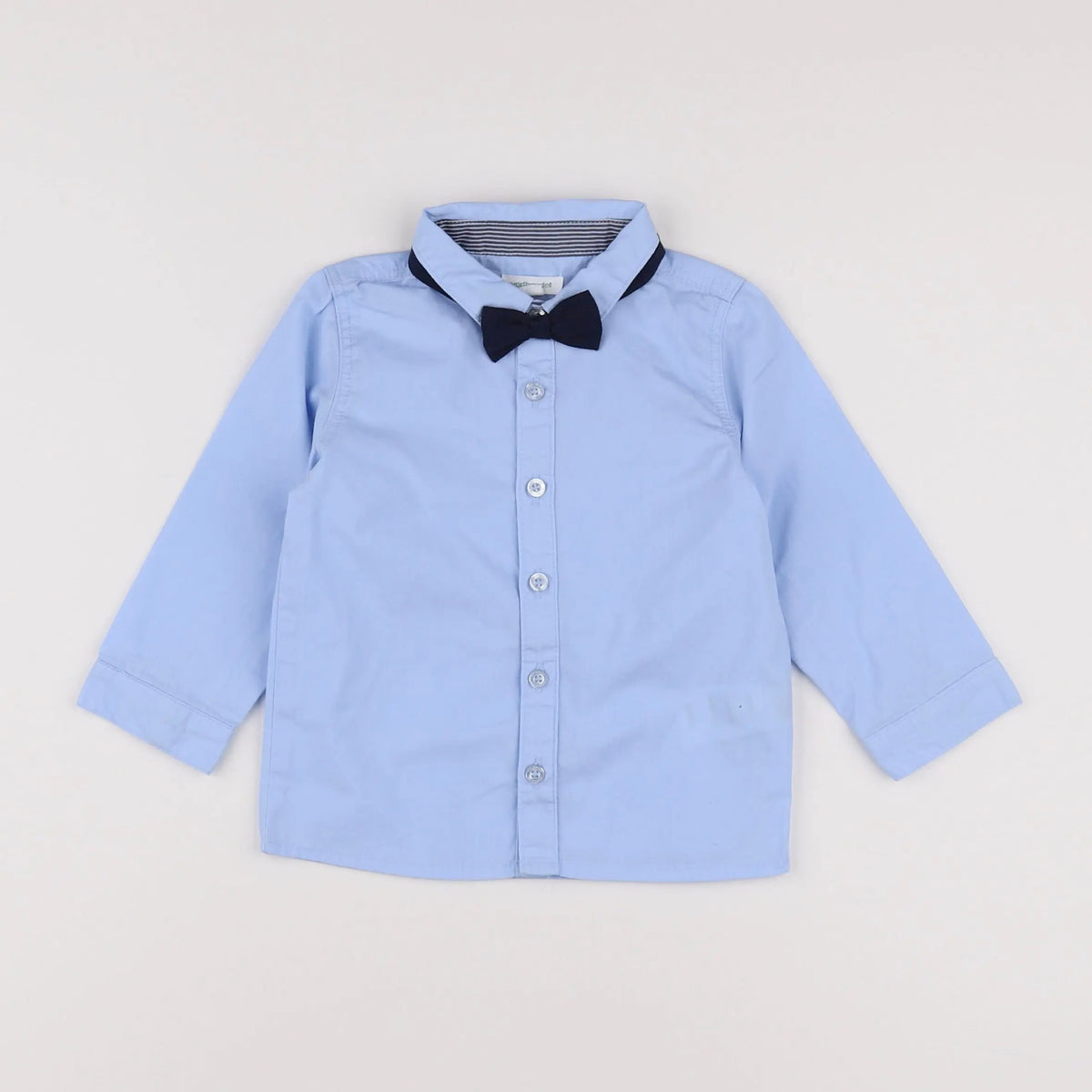 Vertbaudet - chemise bleu - 18 mois